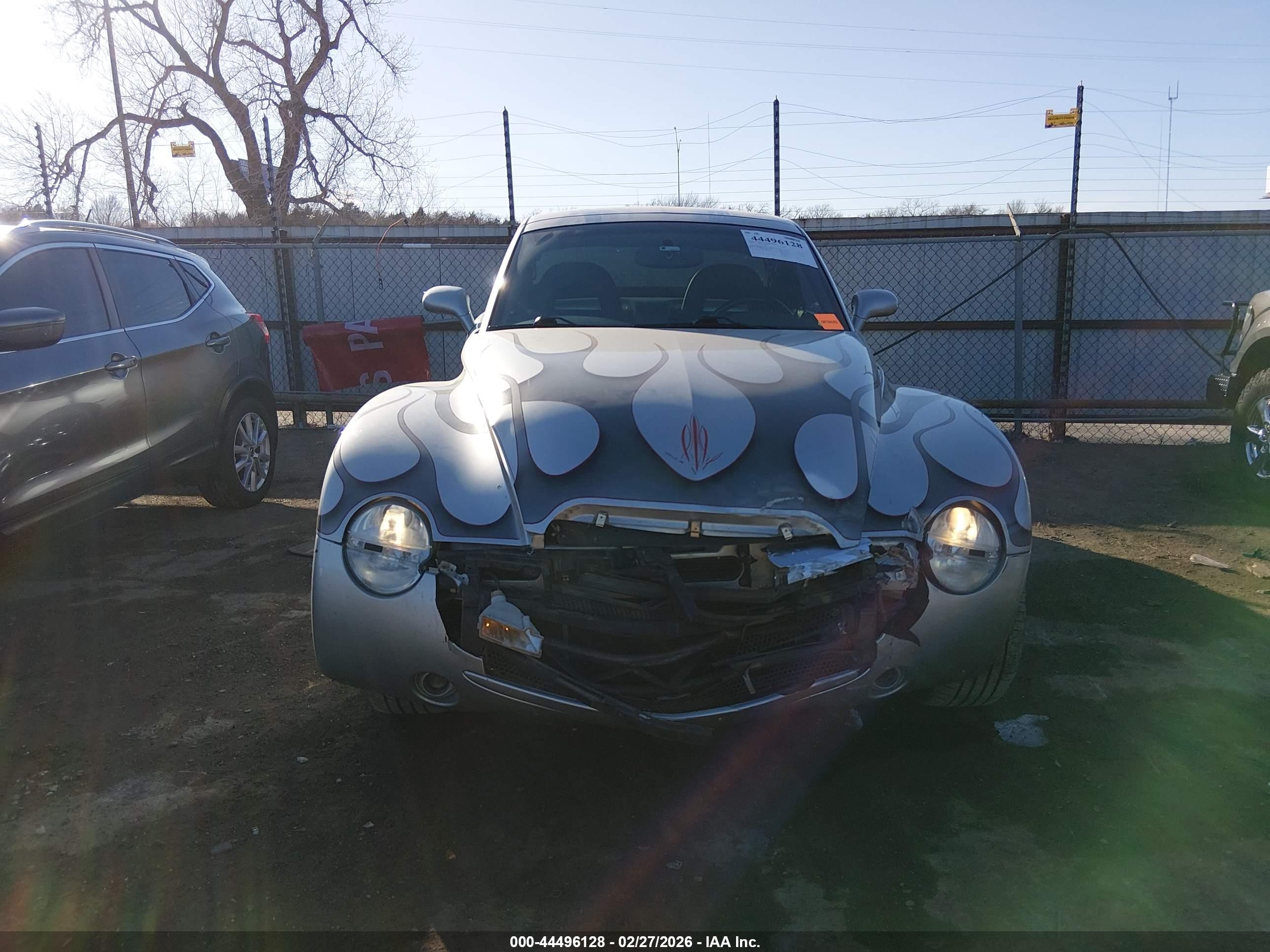 2005 Chevrolet Ssr   Gray vin: 1GCES14H05B116722
