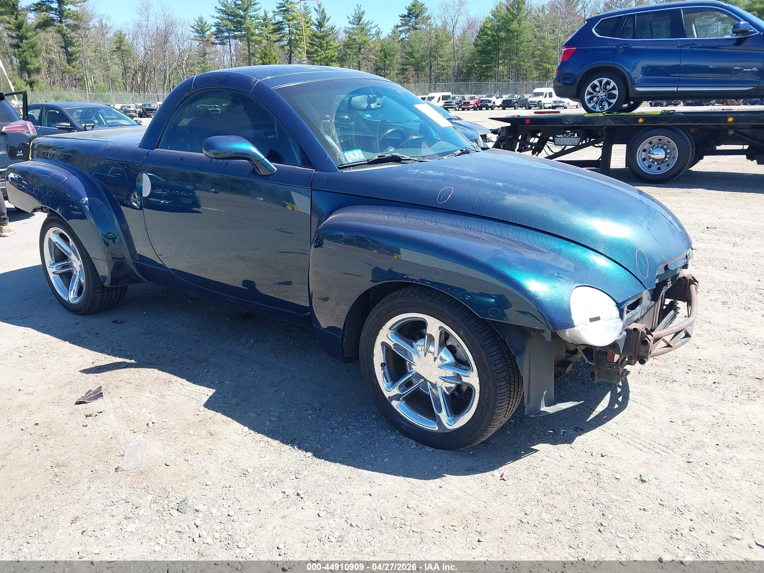 2005 Chevrolet Ssr   Green vin: 1GCES14H05B119488