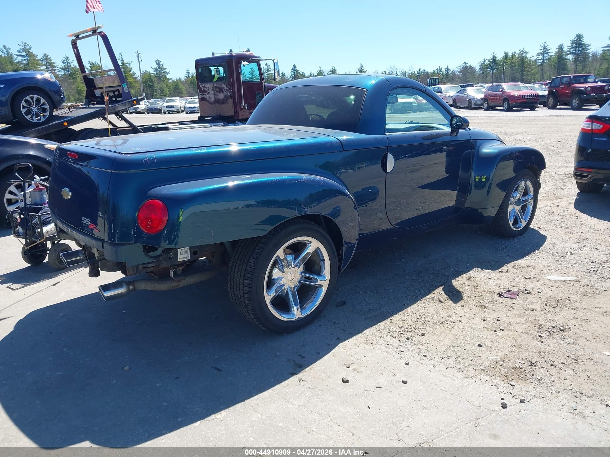2005 Chevrolet Ssr   Green vin: 1GCES14H05B119488