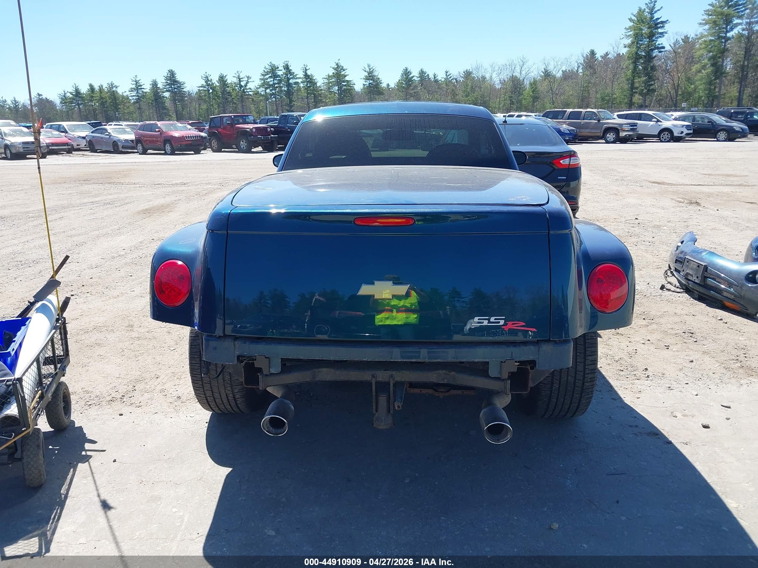 2005 Chevrolet Ssr   Green vin: 1GCES14H05B119488