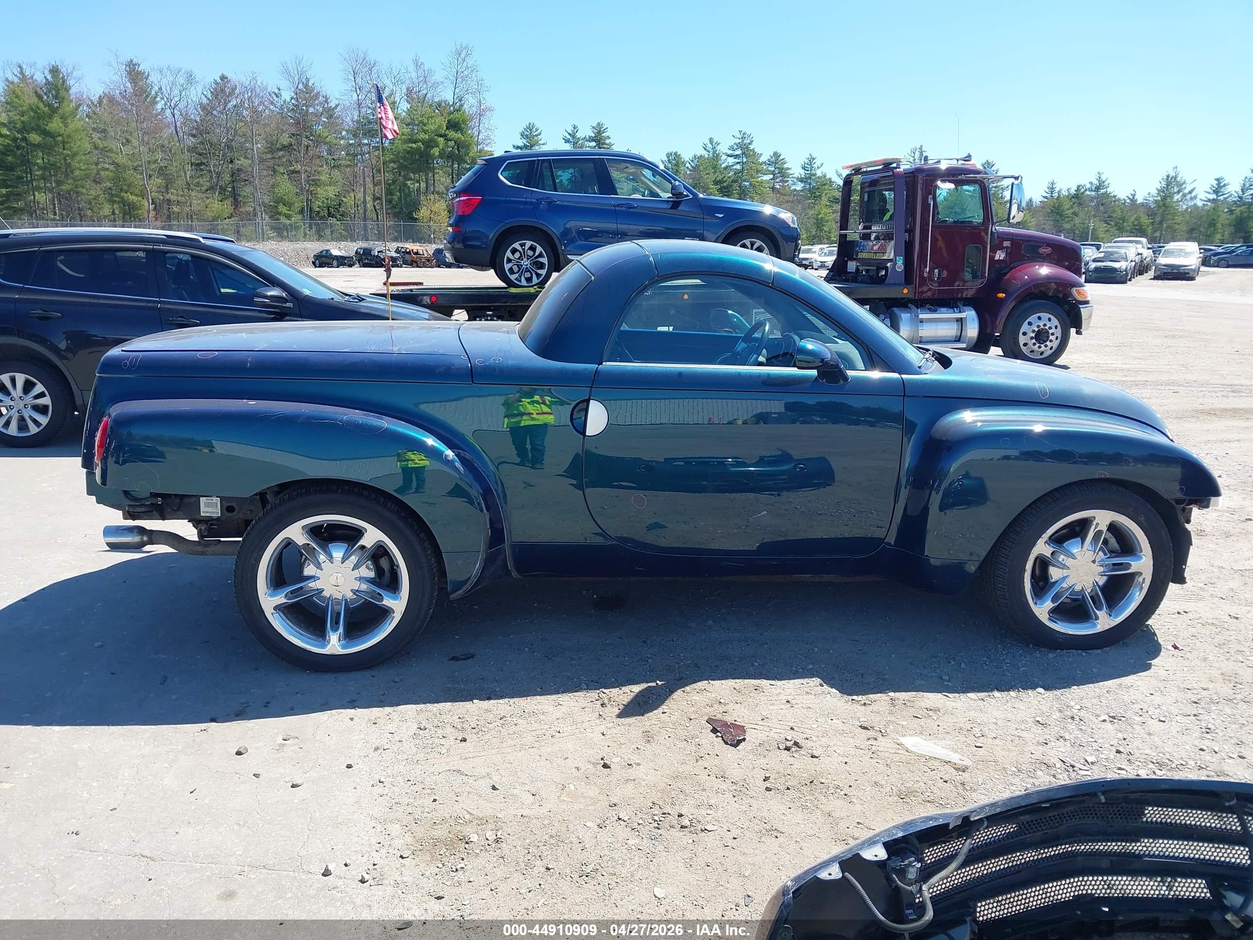 2005 Chevrolet Ssr   Green vin: 1GCES14H05B119488