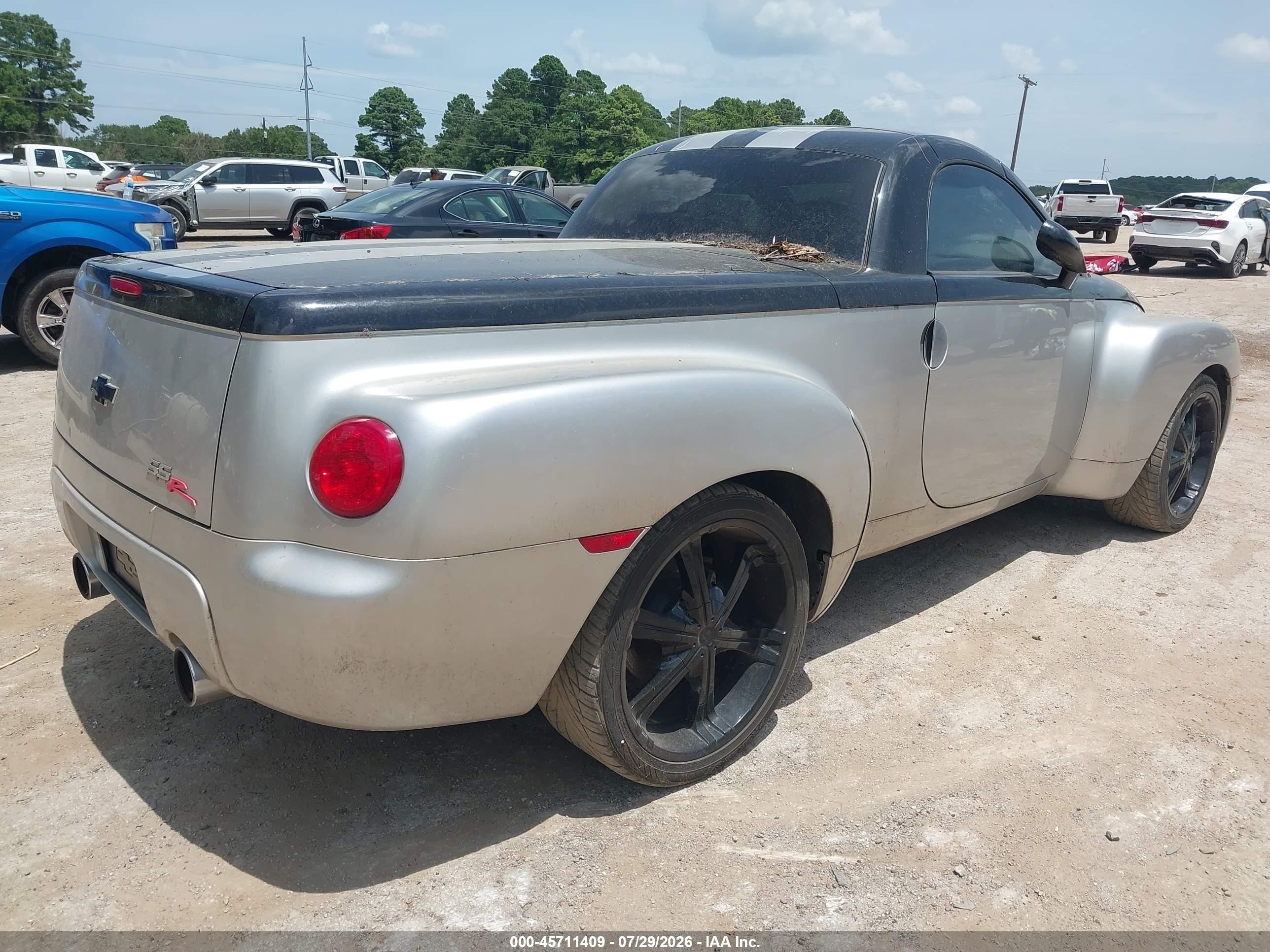 2005 Chevrolet Ssr   Gray vin: 1GCES14H15B115322