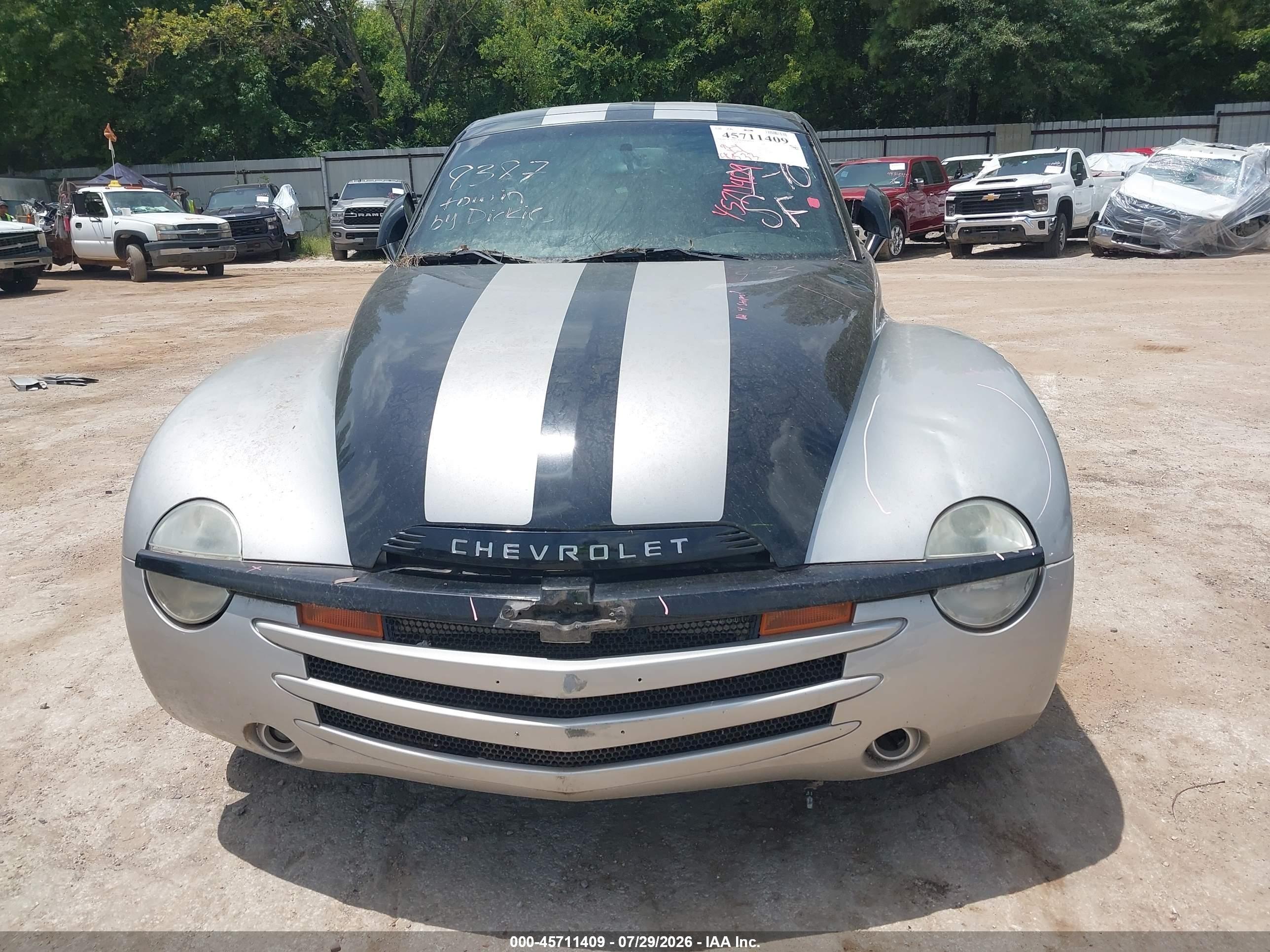 2005 Chevrolet Ssr   Gray vin: 1GCES14H15B115322