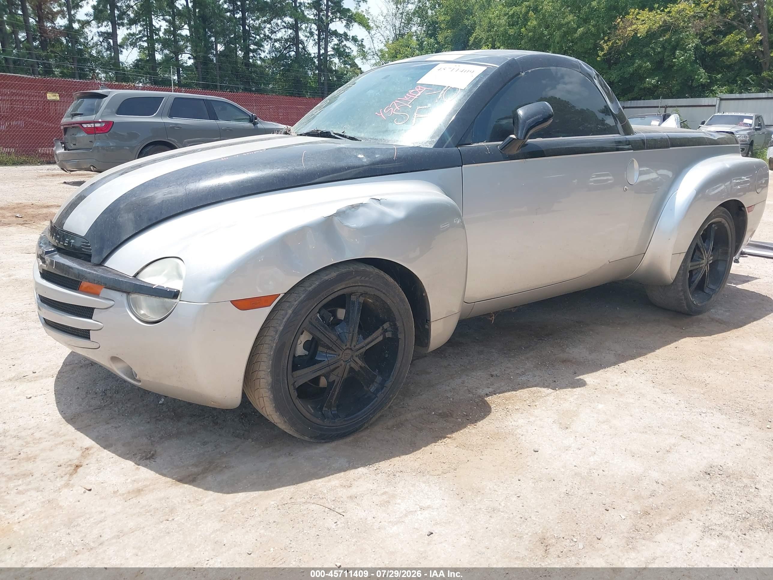 2005 Chevrolet Ssr   Gray vin: 1GCES14H15B115322