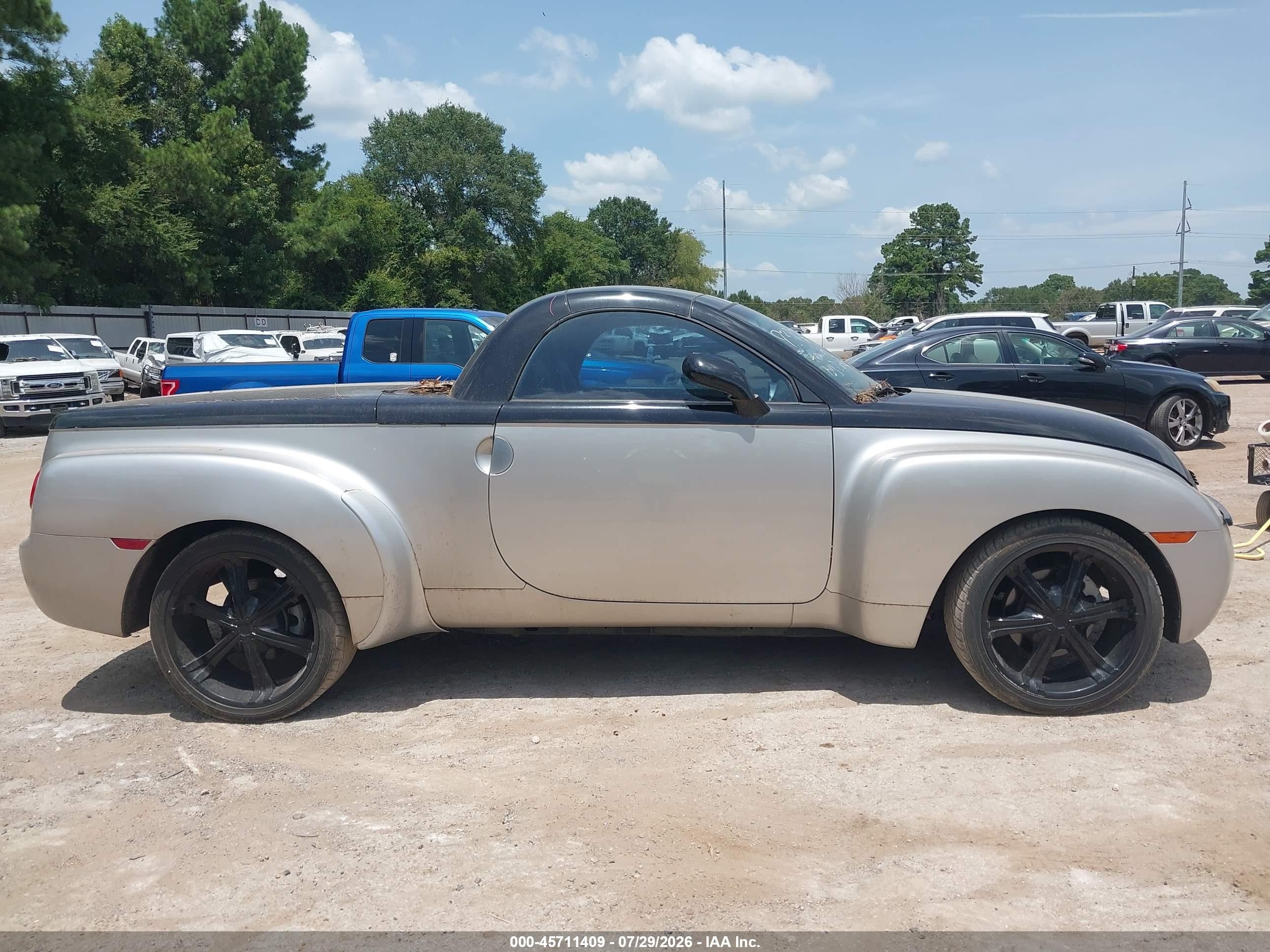 2005 Chevrolet Ssr   Gray vin: 1GCES14H15B115322