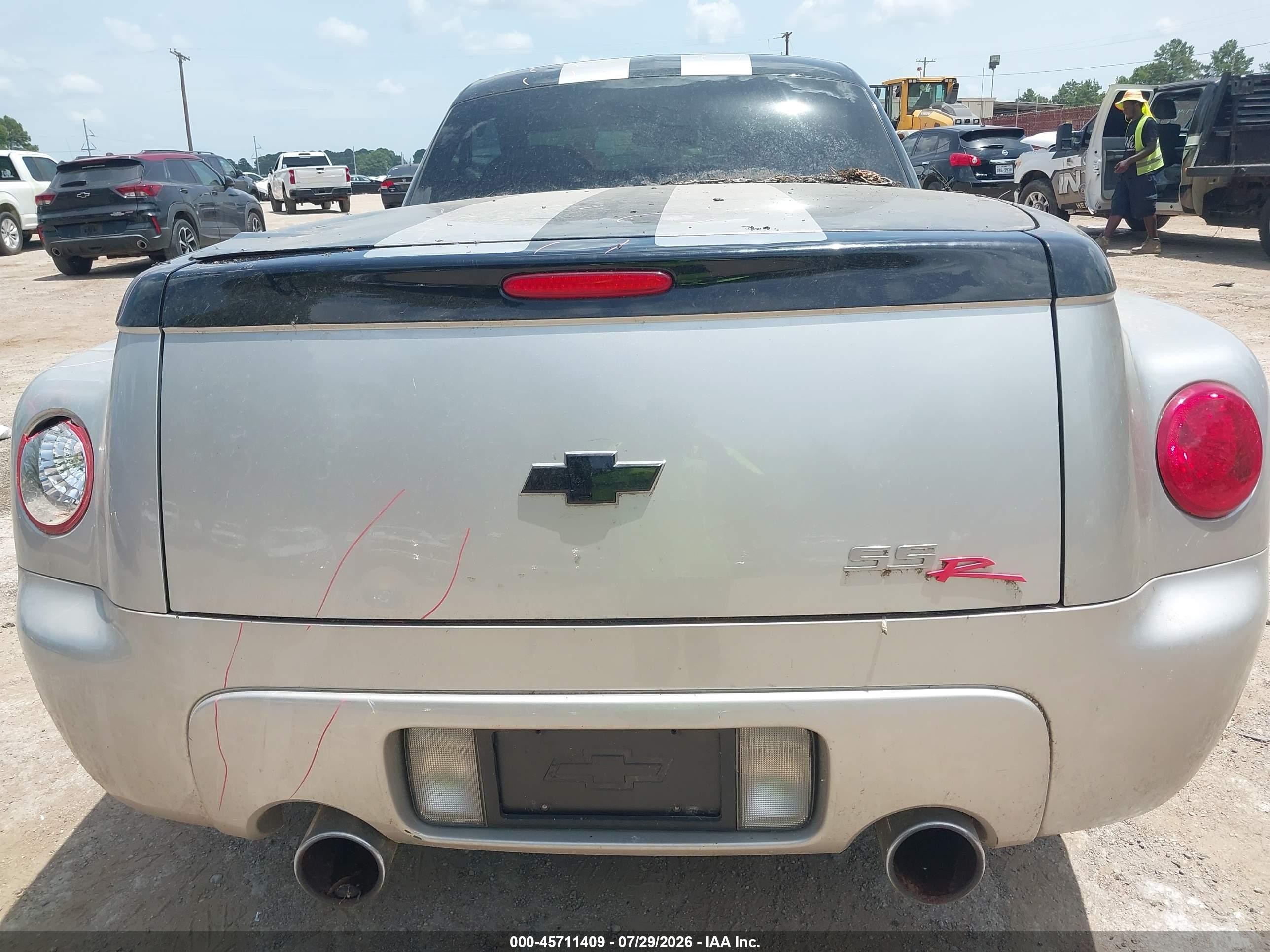 2005 Chevrolet Ssr   Gray vin: 1GCES14H15B115322