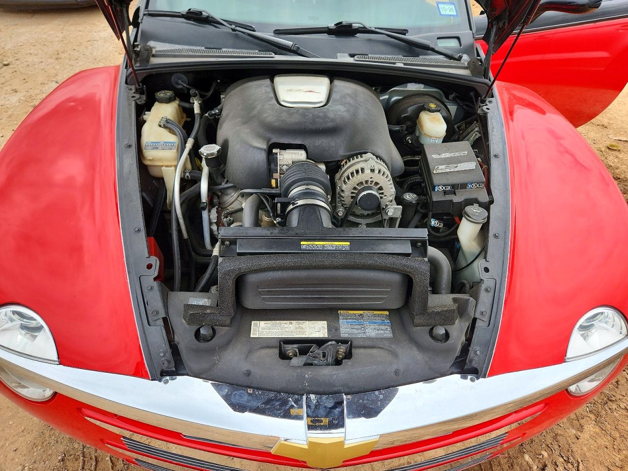 2006 Chevrolet Ssr Красный vin: 1GCES14H16B122420