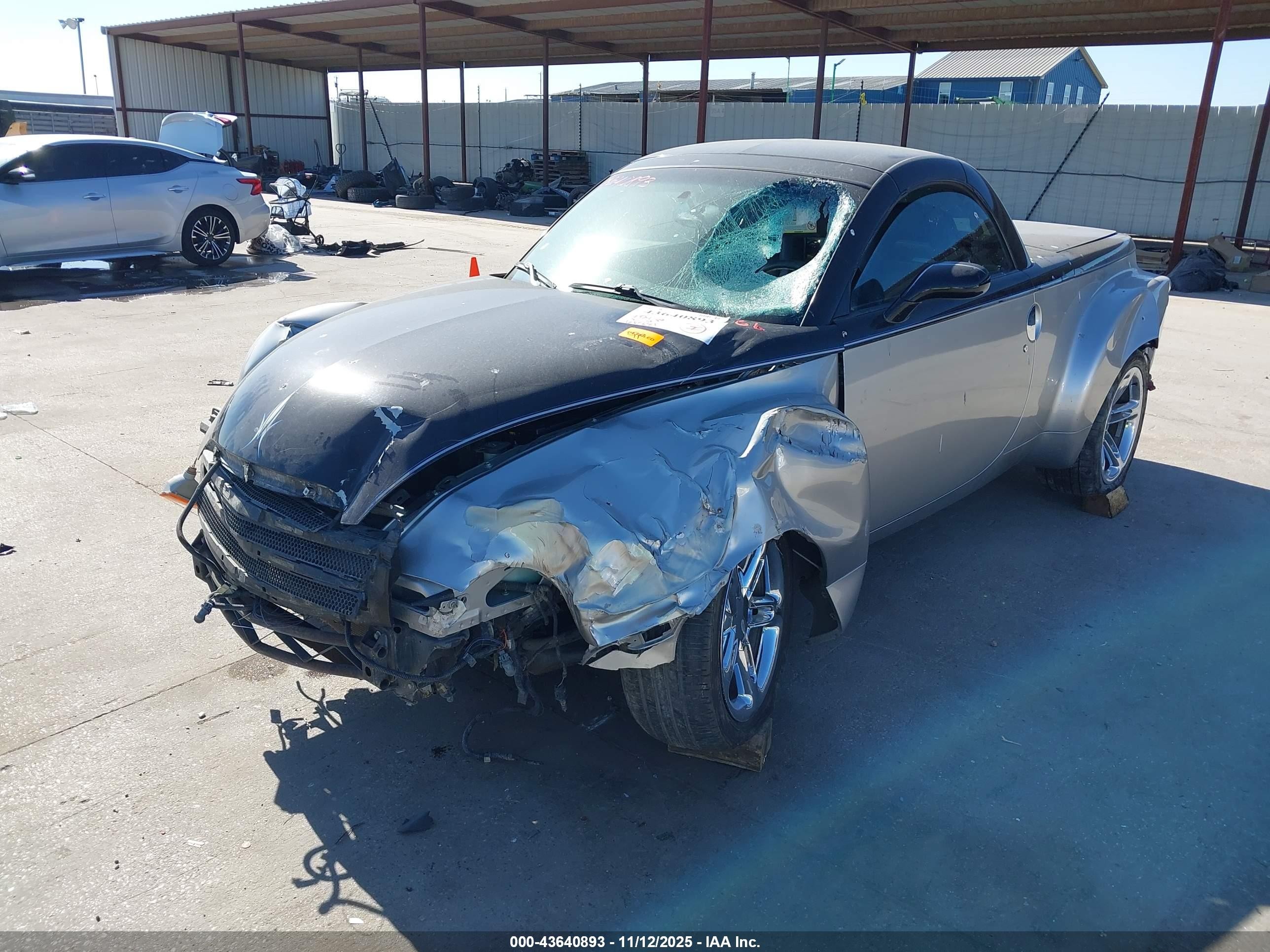 2006 Chevrolet Ssr   Серебряный vin: 1GCES14H16B122885