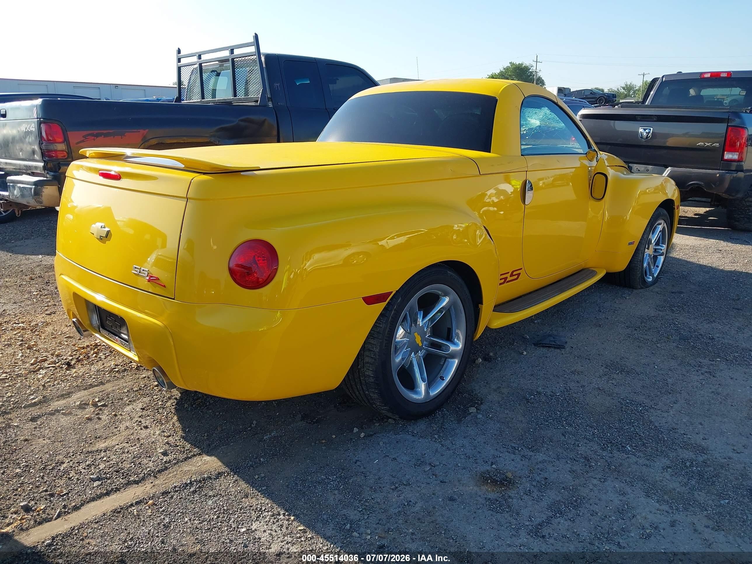 2005 Chevrolet Ssr   Желтый vin: 1GCES14H25B117435