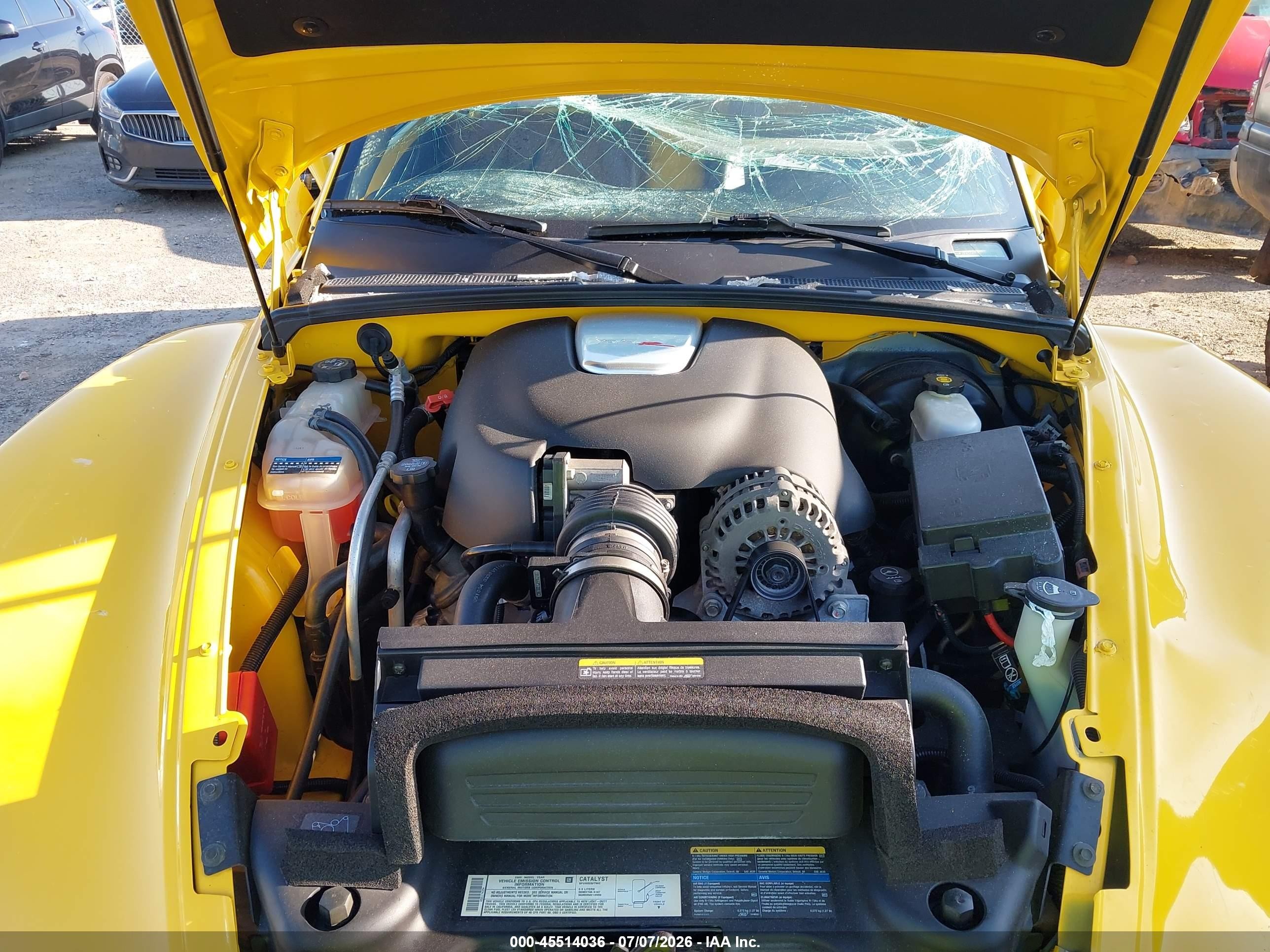 2005 Chevrolet Ssr   Желтый vin: 1GCES14H25B117435