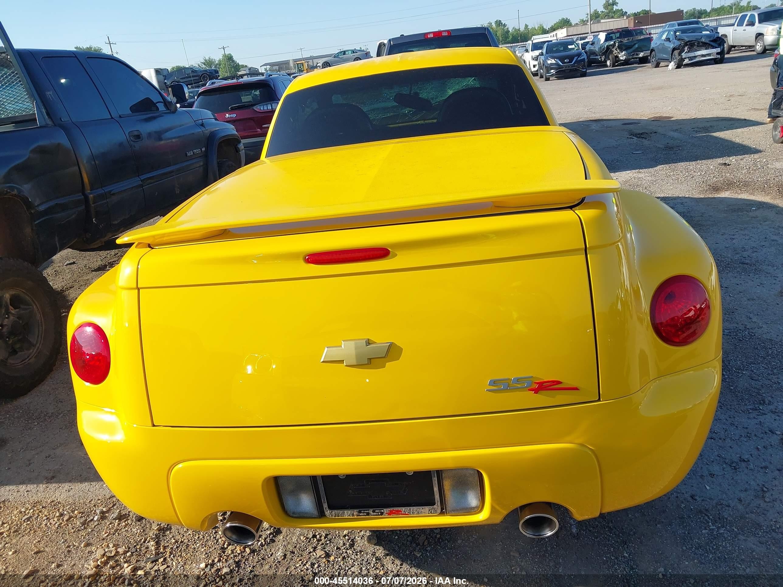 2005 Chevrolet Ssr   Желтый vin: 1GCES14H25B117435