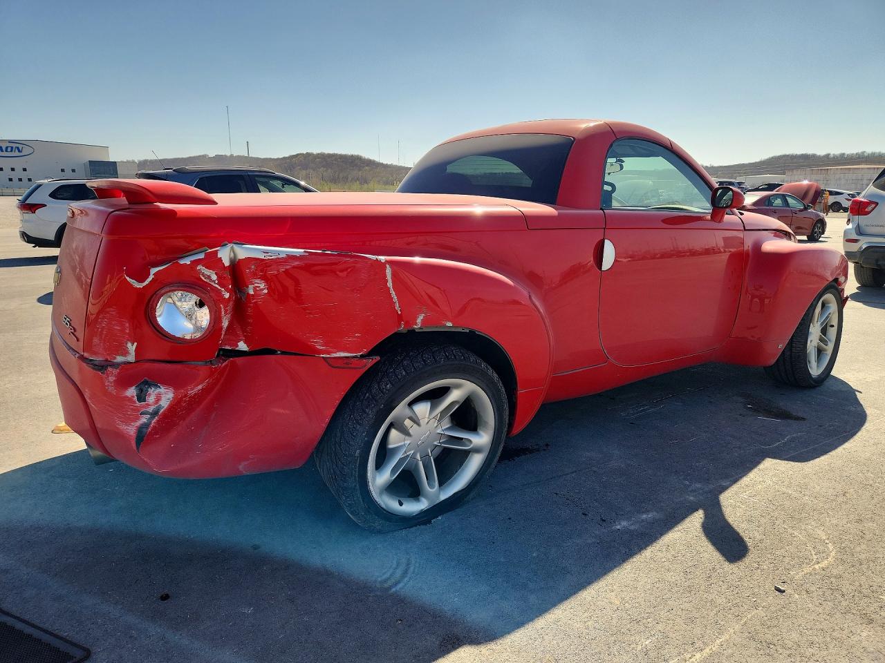 2006 Chevrolet Ssr Красный vin: 1GCES14H36B122693
