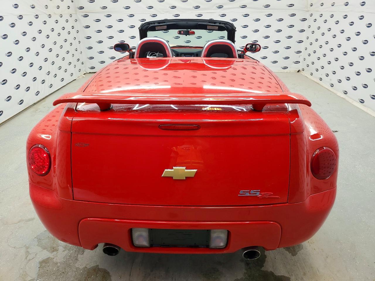 2006 Chevrolet Ssr Red vin: 1GCES14H36B122693
