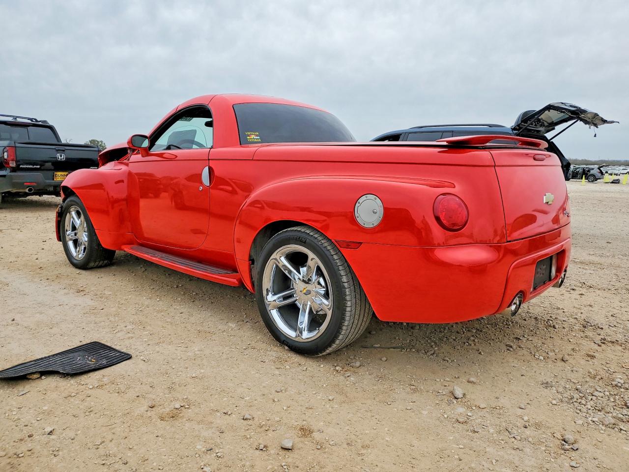 2005 Chevrolet Ssr Red vin: 1GCES14H45B115850