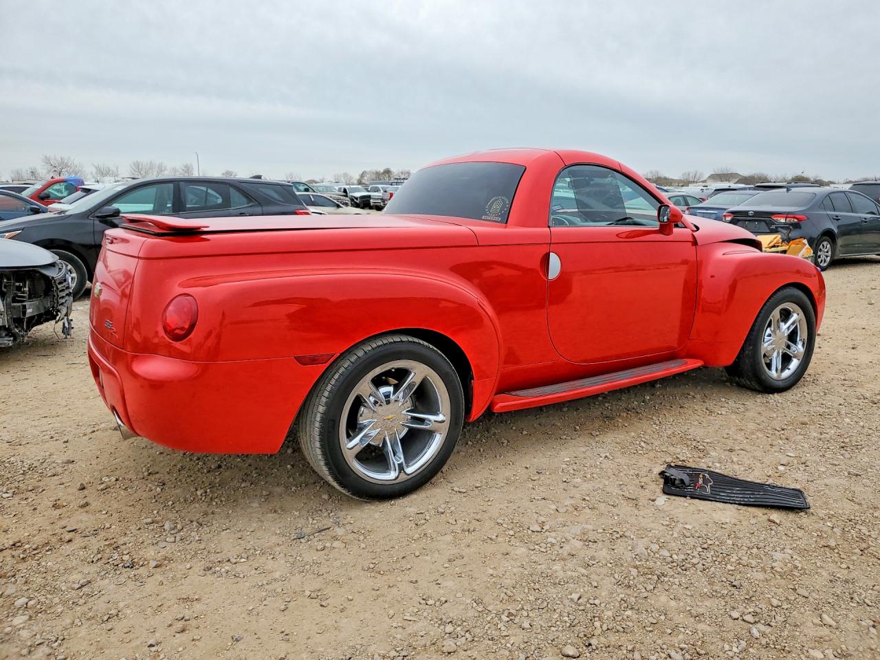 2005 Chevrolet Ssr Red vin: 1GCES14H45B115850