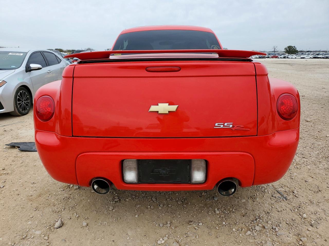2005 Chevrolet Ssr Red vin: 1GCES14H45B115850