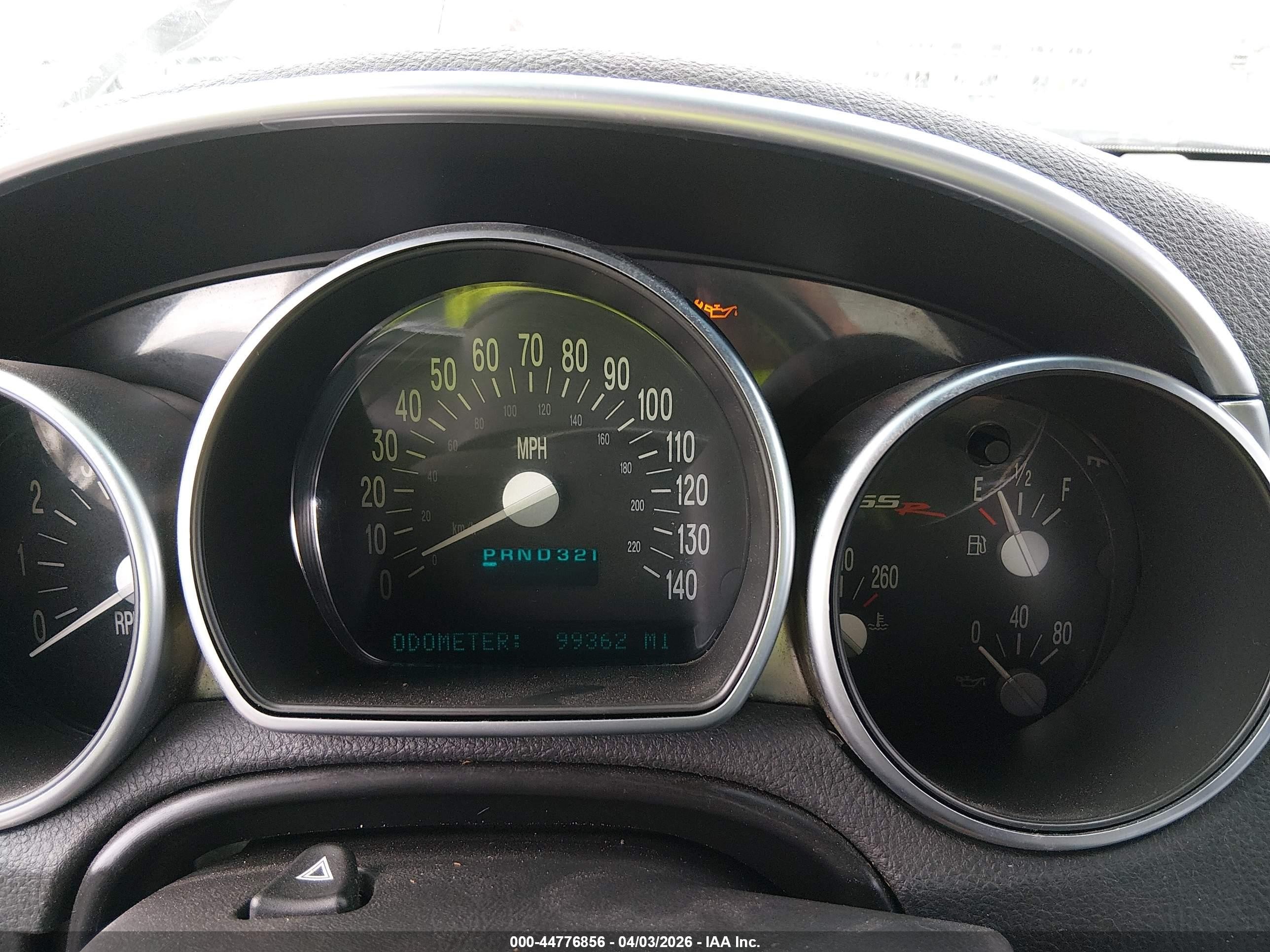 2005 Chevrolet Ssr   Silver vin: 1GCES14H75B114899