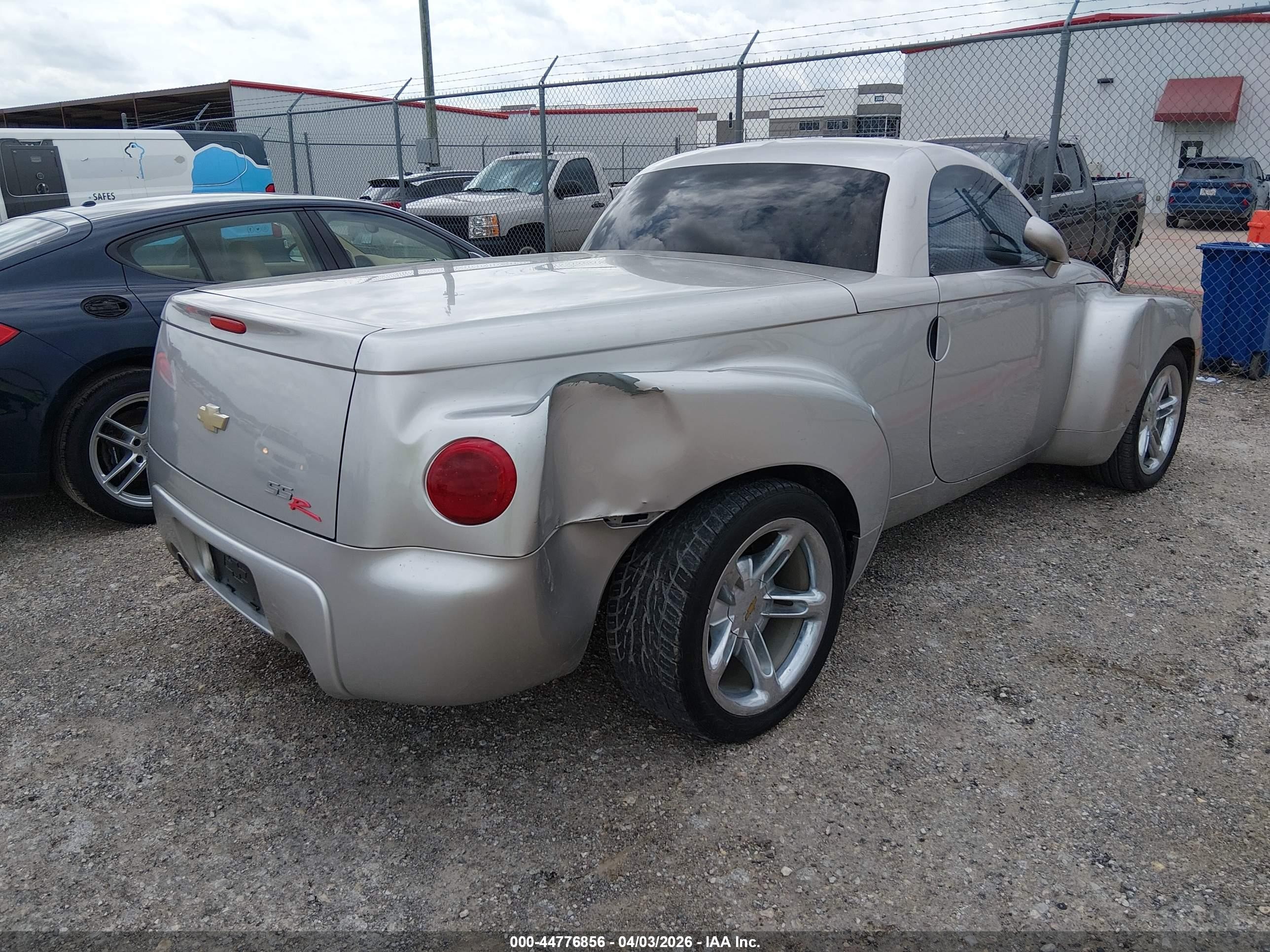 2005 Chevrolet Ssr   Silver vin: 1GCES14H75B114899