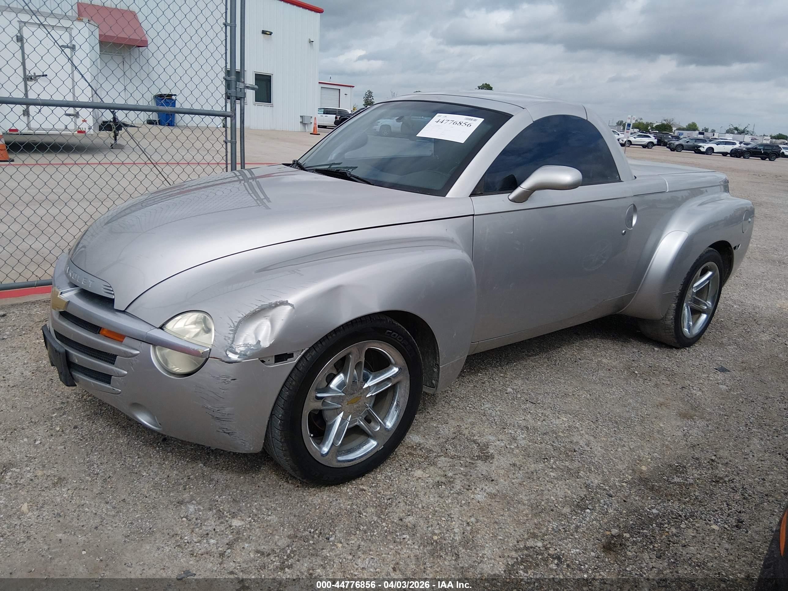 2005 Chevrolet Ssr   Silver vin: 1GCES14H75B114899