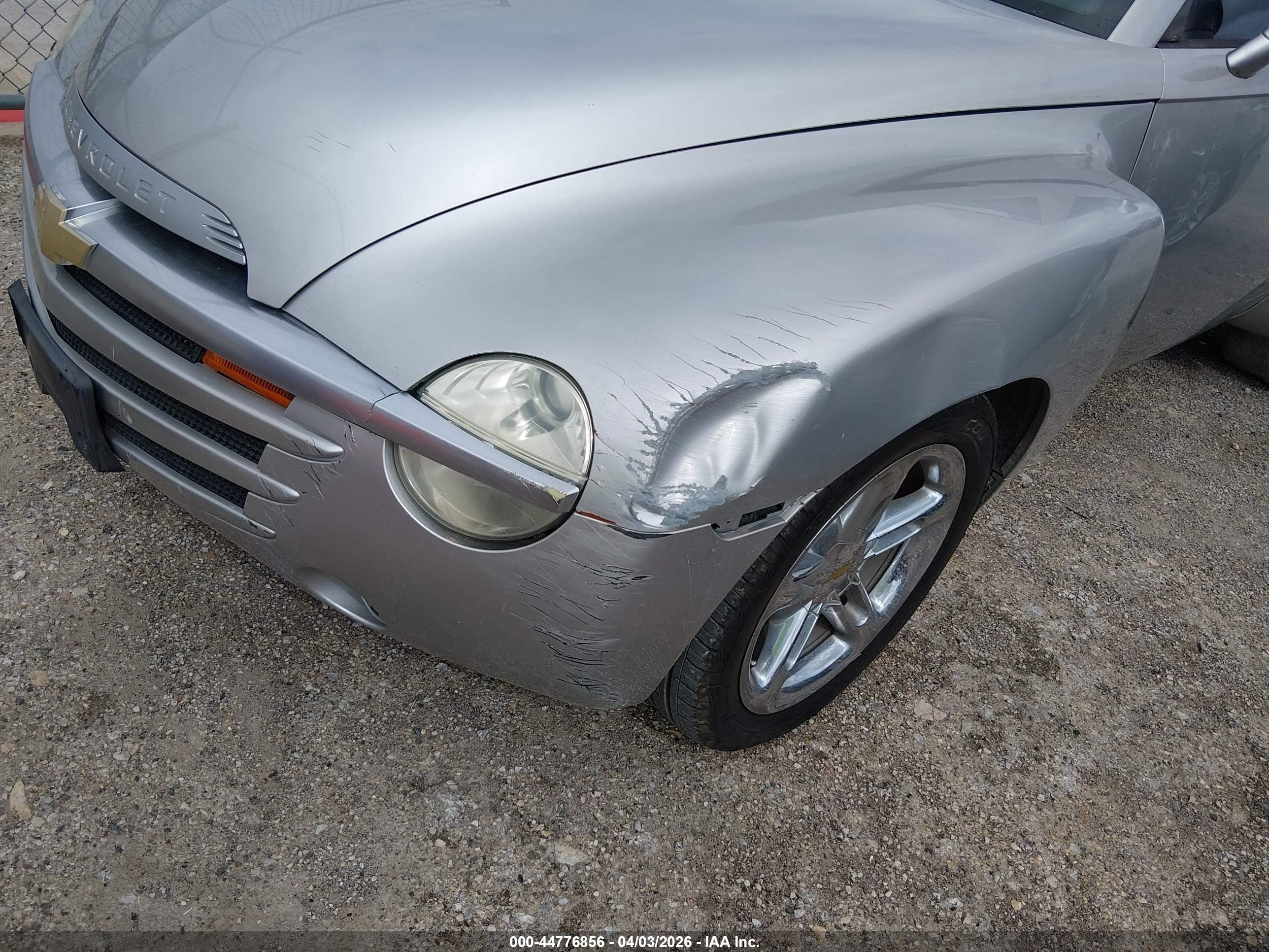 2005 Chevrolet Ssr   Silver vin: 1GCES14H75B114899