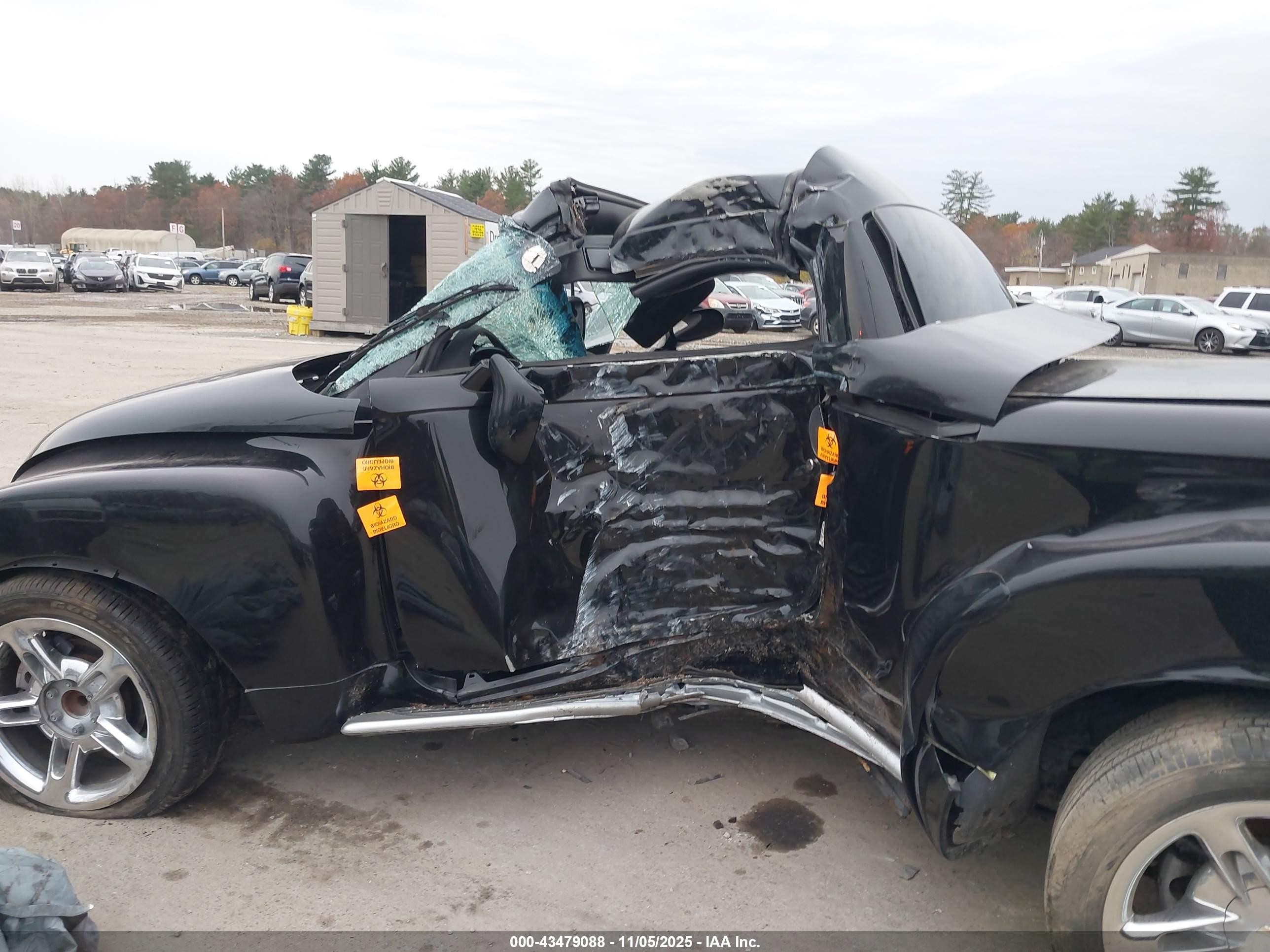 2005 Chevrolet Ssr   Black vin: 1GCES14H75B115874