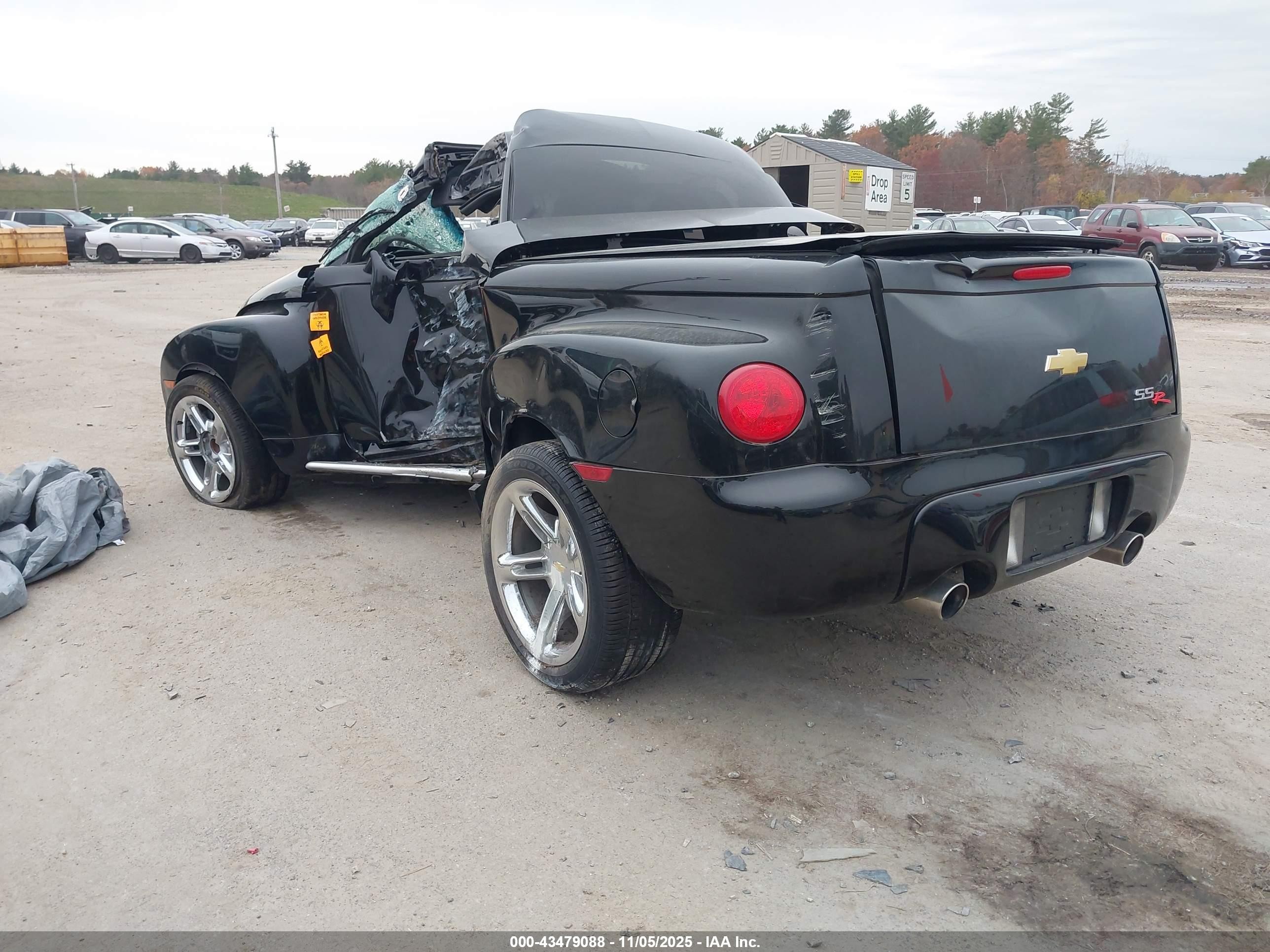 2005 Chevrolet Ssr   Black vin: 1GCES14H75B115874