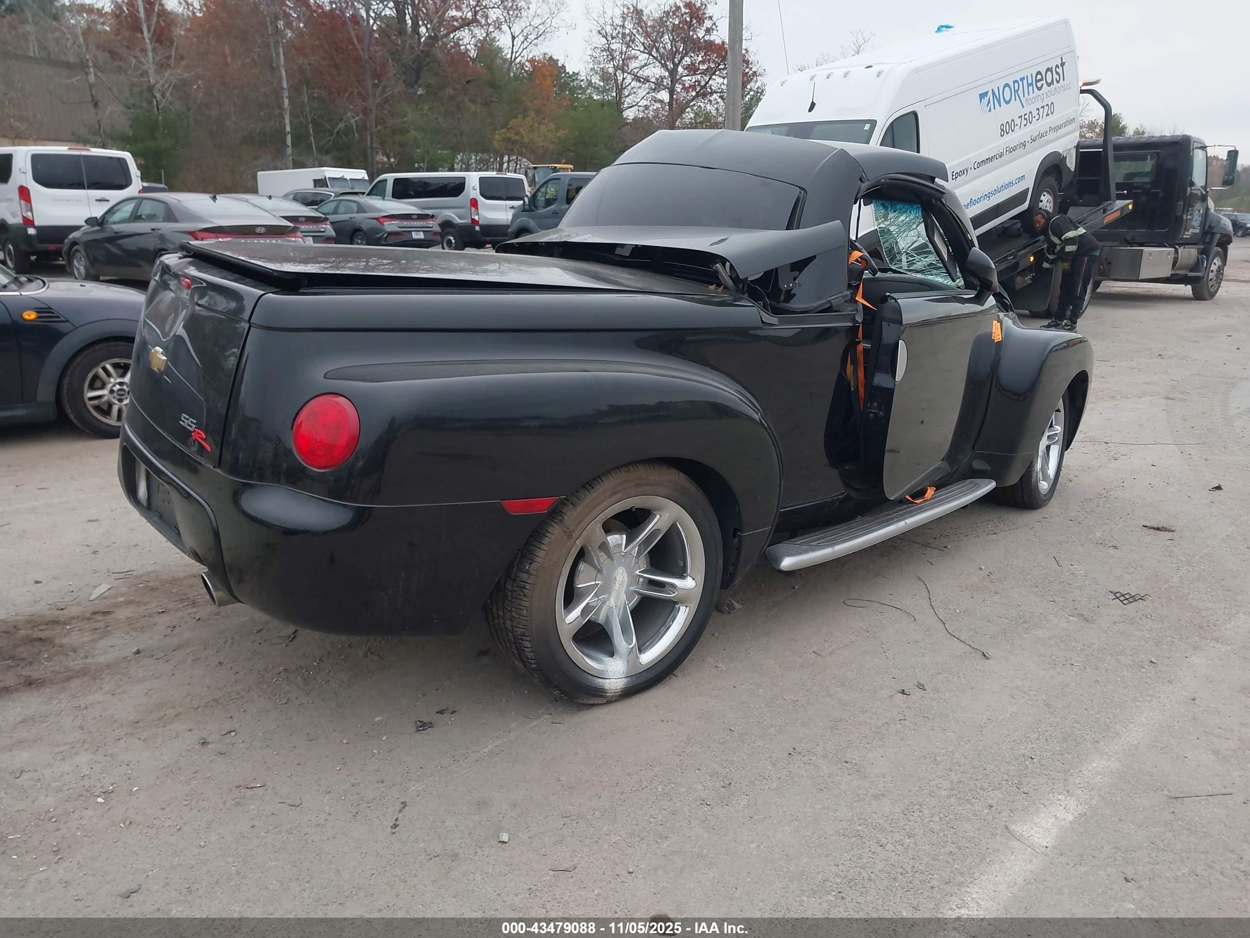 2005 Chevrolet Ssr   Black vin: 1GCES14H75B115874