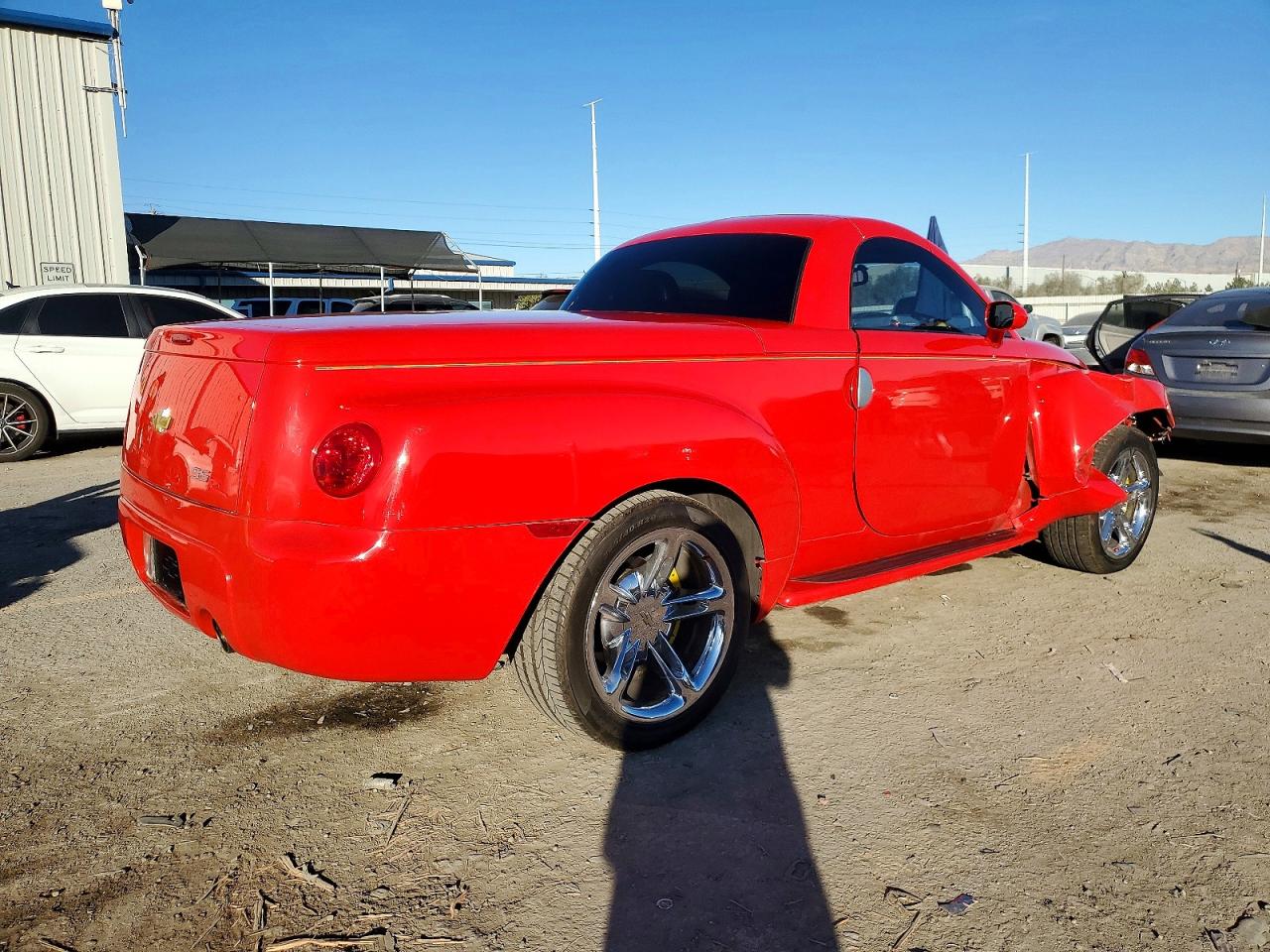 2005 Chevrolet Ssr Red vin: 1GCES14H85B116869
