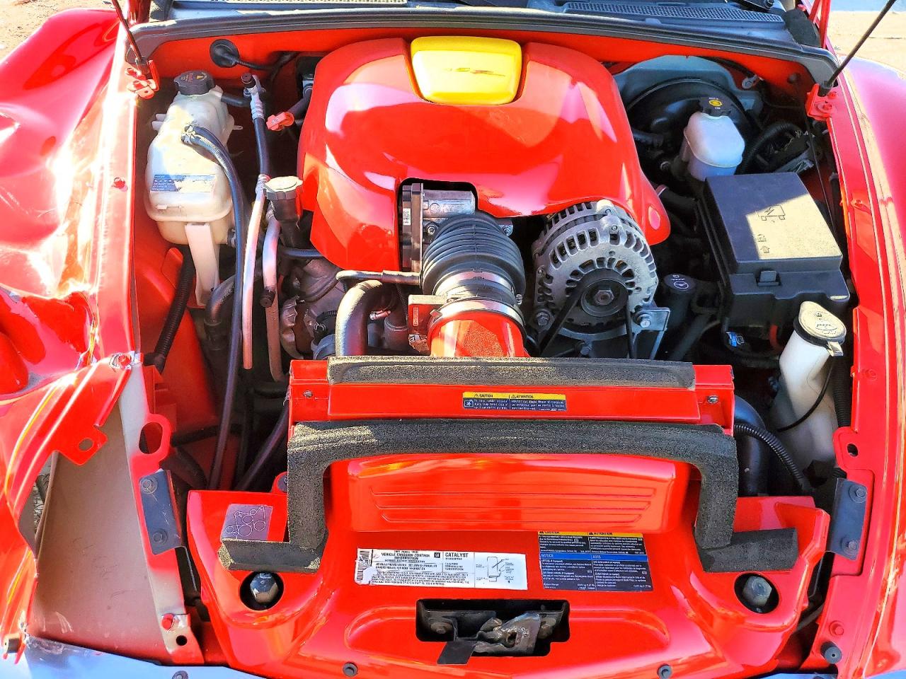 2005 Chevrolet Ssr Red vin: 1GCES14H85B116869