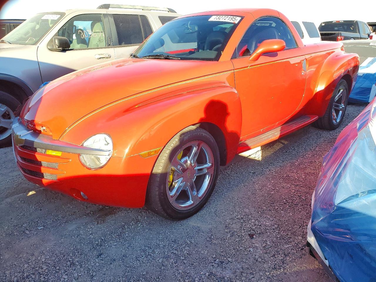 2005 Chevrolet Ssr Red vin: 1GCES14H85B116869