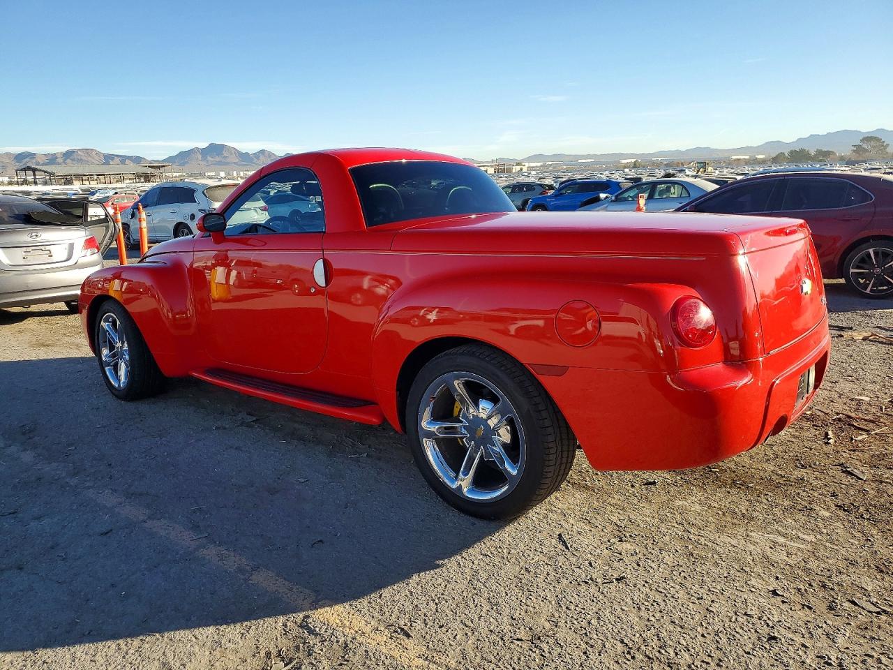 2005 Chevrolet Ssr Red vin: 1GCES14H85B116869