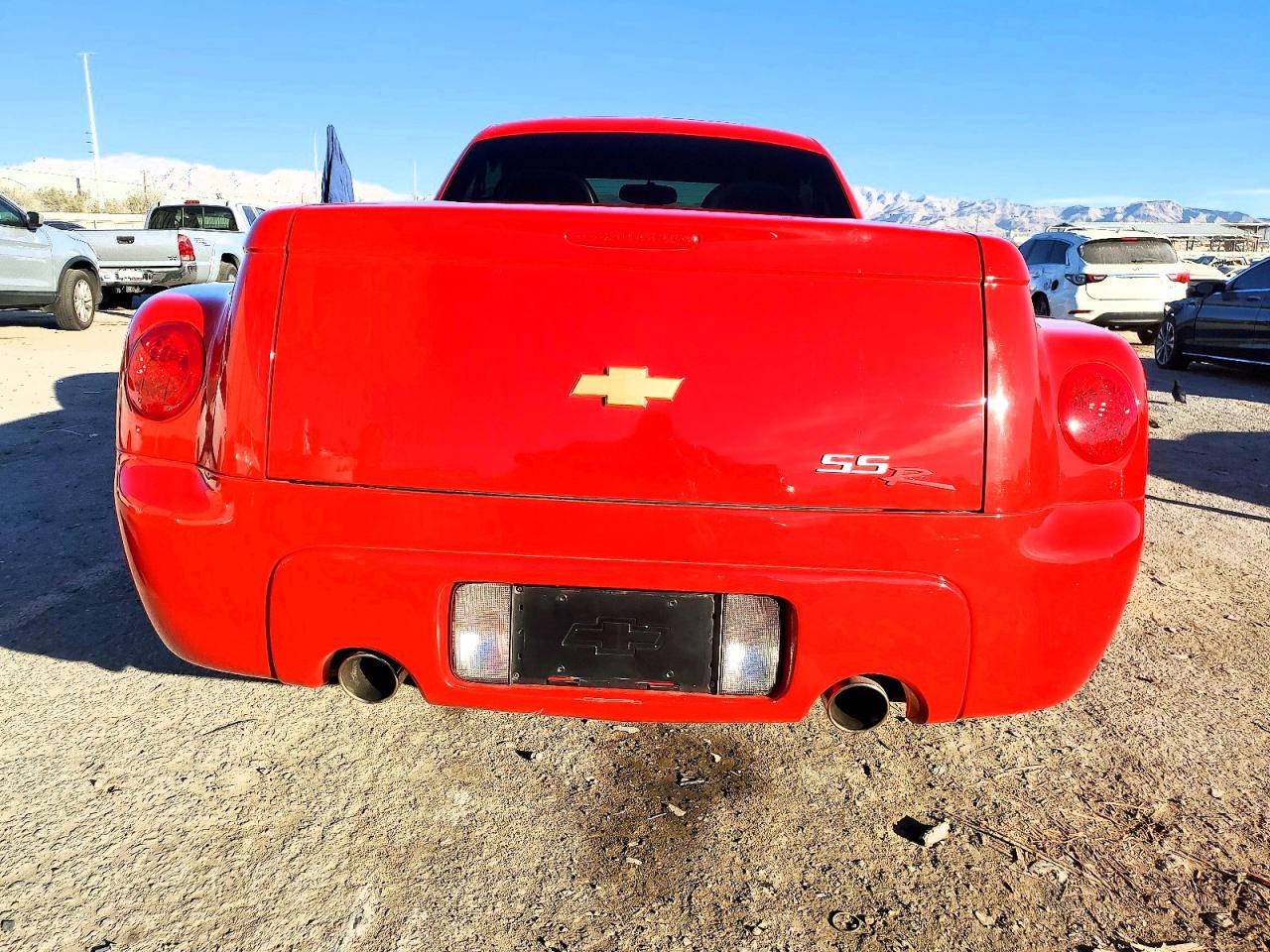 2005 Chevrolet Ssr Red vin: 1GCES14H85B116869