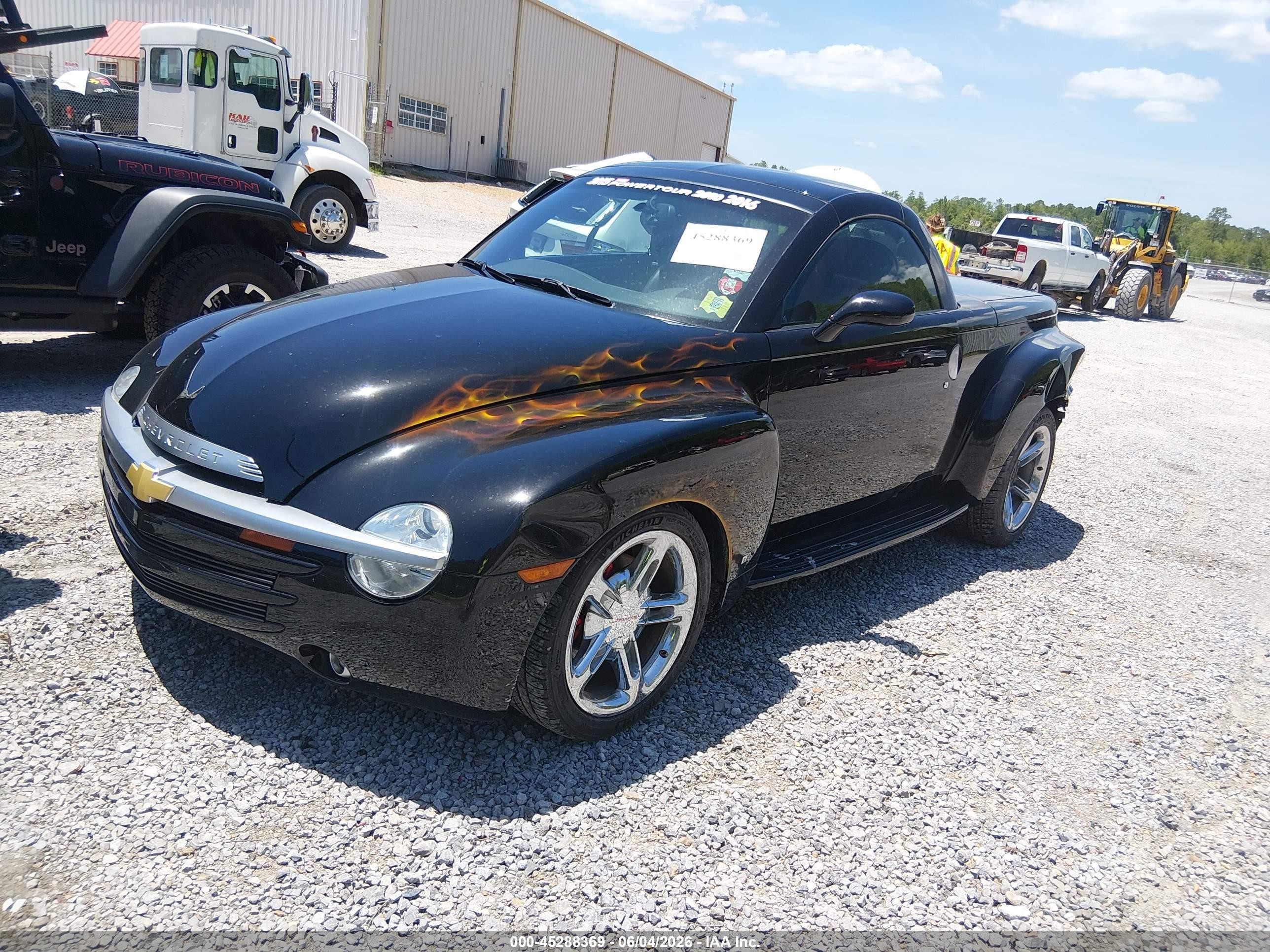 2005 Chevrolet Ssr   Black vin: 1GCES14HX5B114511