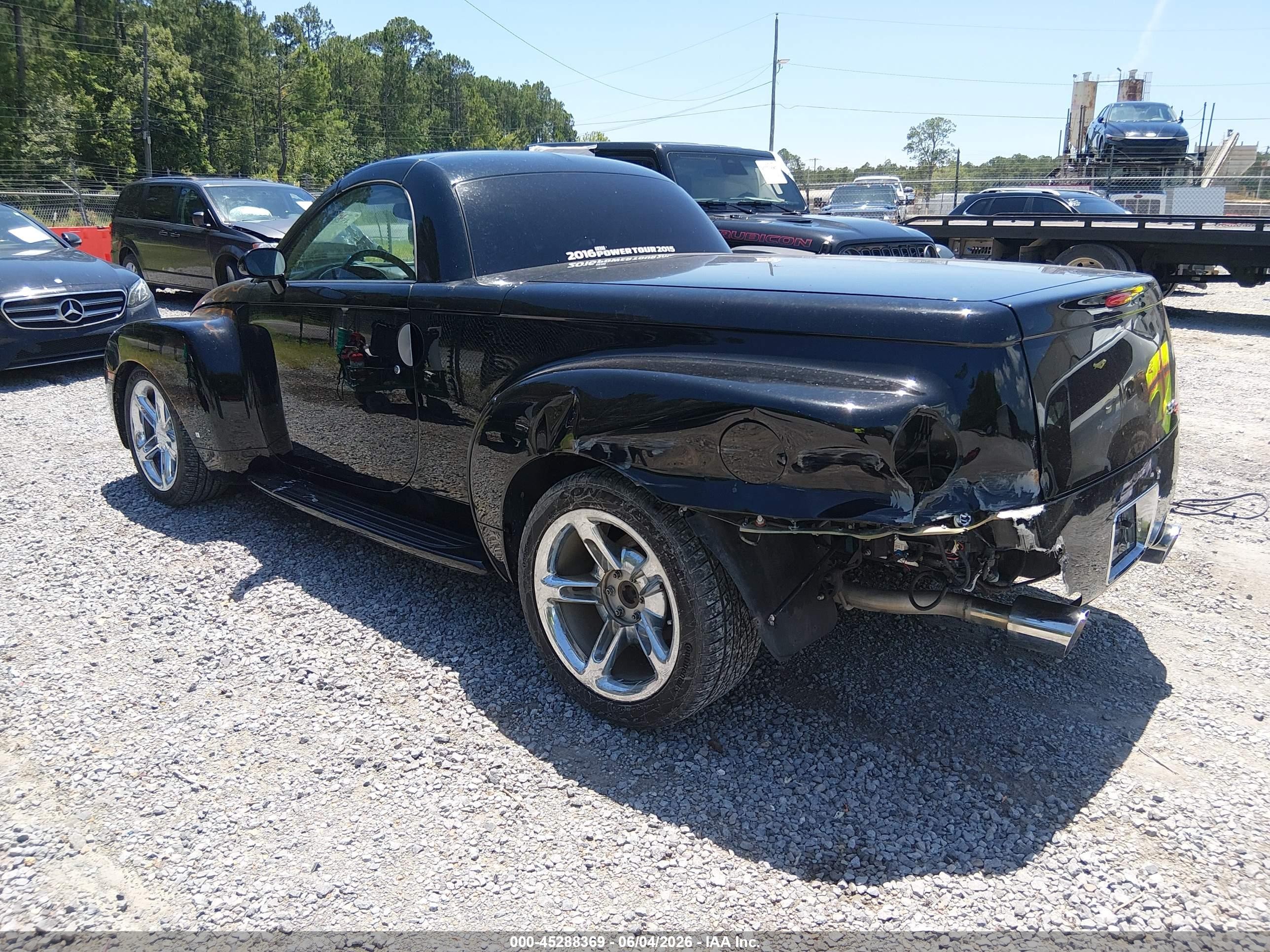 2005 Chevrolet Ssr   Black vin: 1GCES14HX5B114511