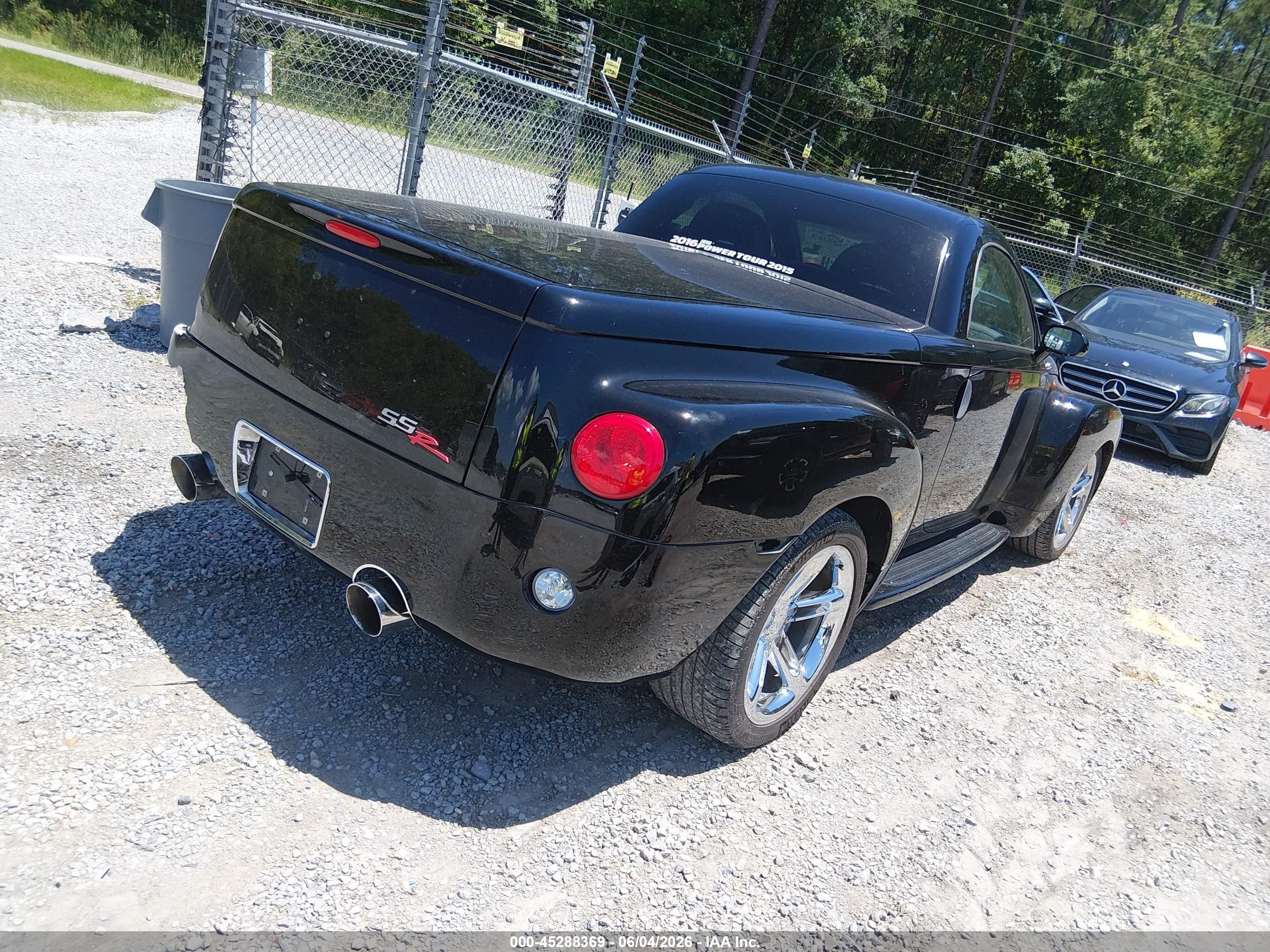 2005 Chevrolet Ssr   Black vin: 1GCES14HX5B114511