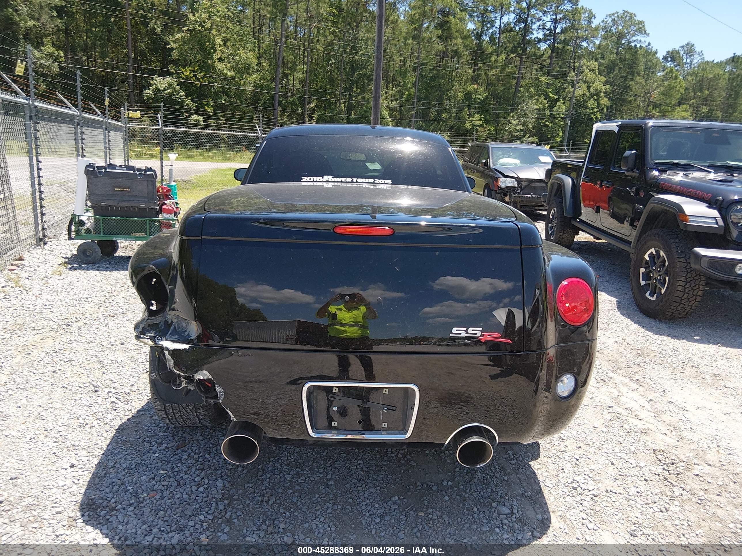 2005 Chevrolet Ssr   Black vin: 1GCES14HX5B114511