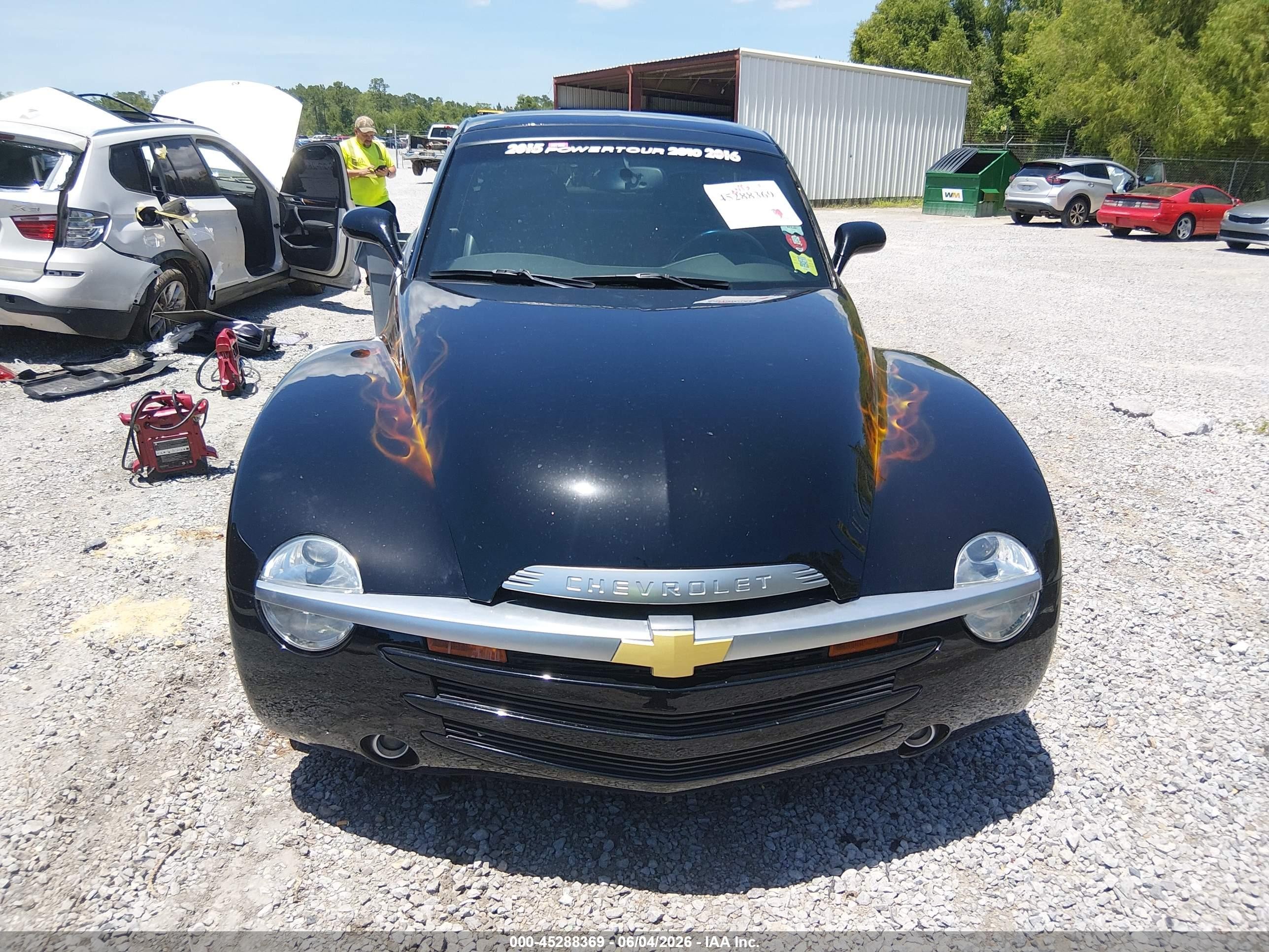 2005 Chevrolet Ssr   Black vin: 1GCES14HX5B114511