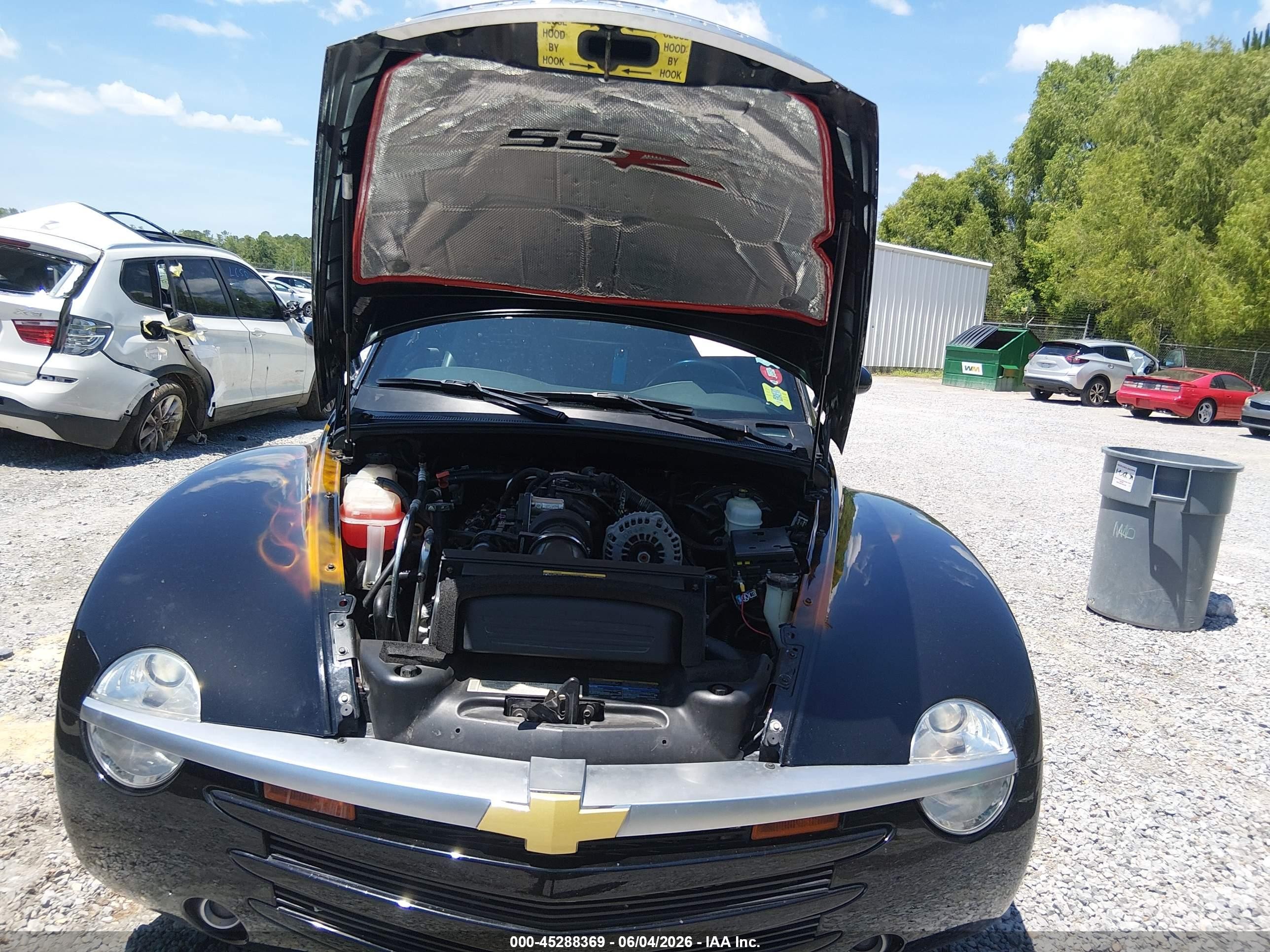 2005 Chevrolet Ssr   Black vin: 1GCES14HX5B114511