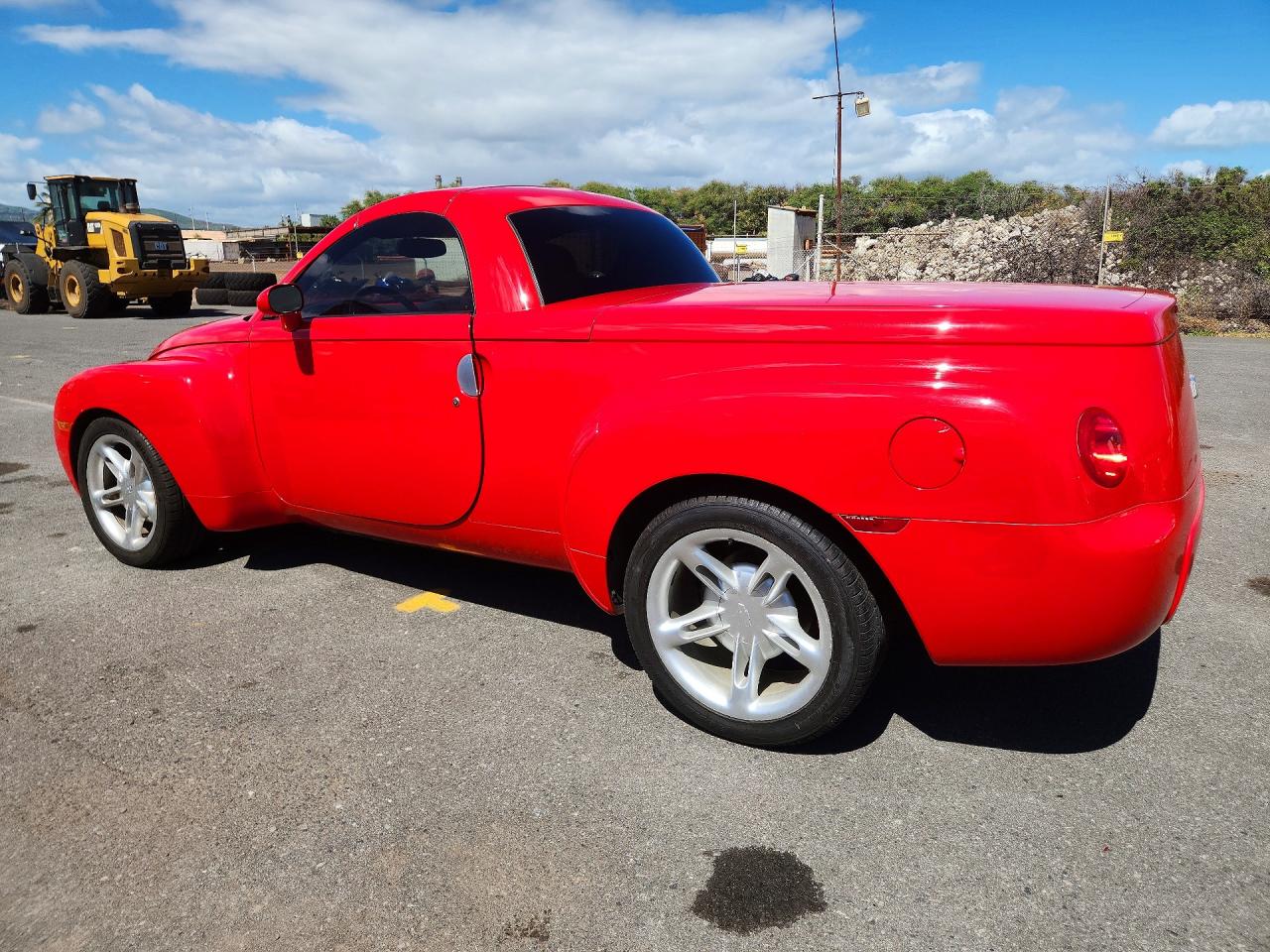 2003 Chevrolet Ssr Red vin: 1GCES14P33B102639