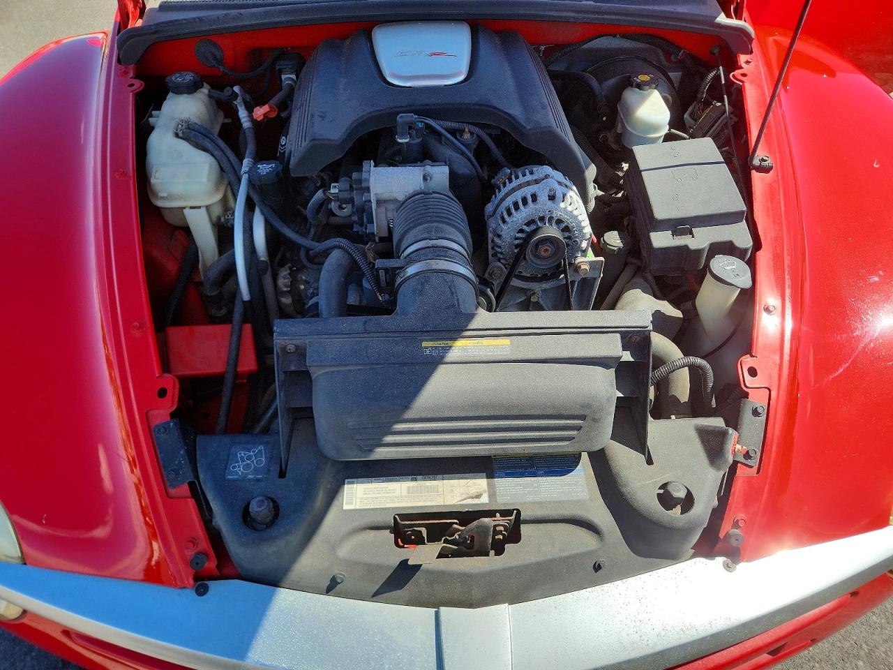2003 Chevrolet Ssr Red vin: 1GCES14P33B102639
