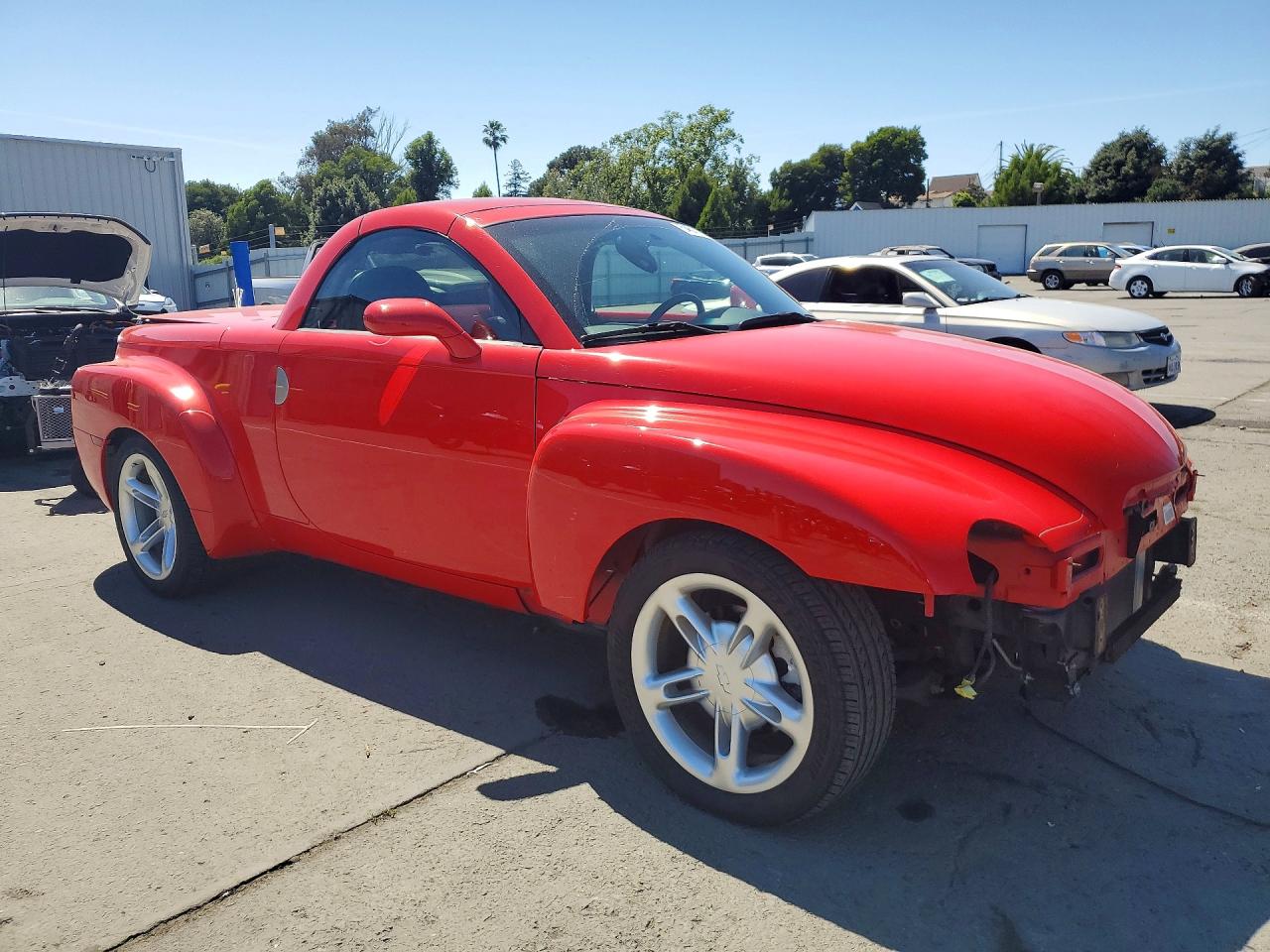 2004 Chevrolet Ssr Red vin: 1GCES14P34B104232