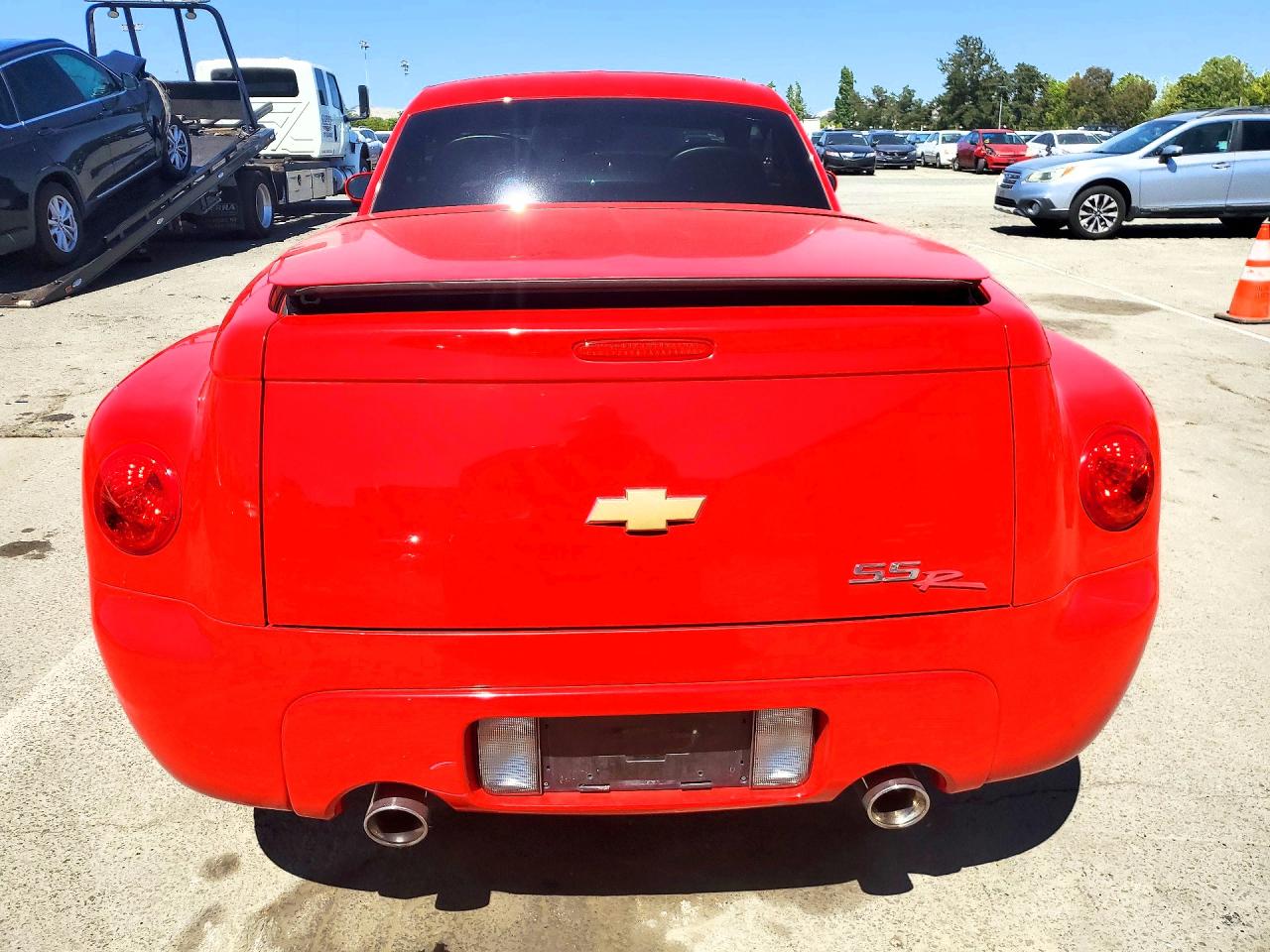 2004 Chevrolet Ssr Red vin: 1GCES14P34B104232