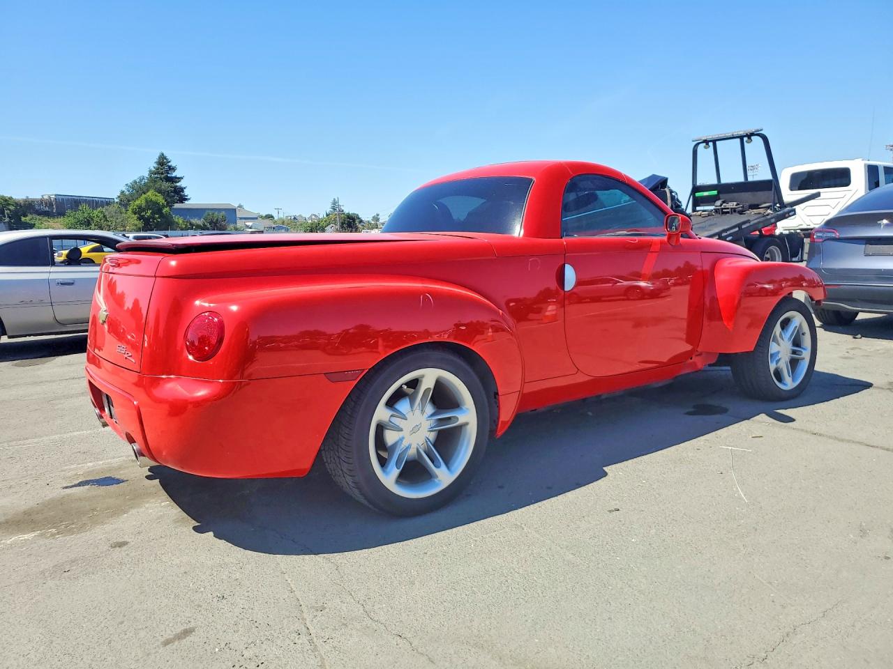 2004 Chevrolet Ssr Red vin: 1GCES14P34B104232