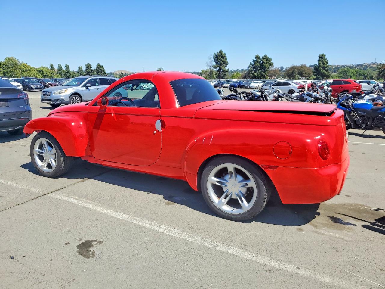 2004 Chevrolet Ssr Red vin: 1GCES14P34B104232