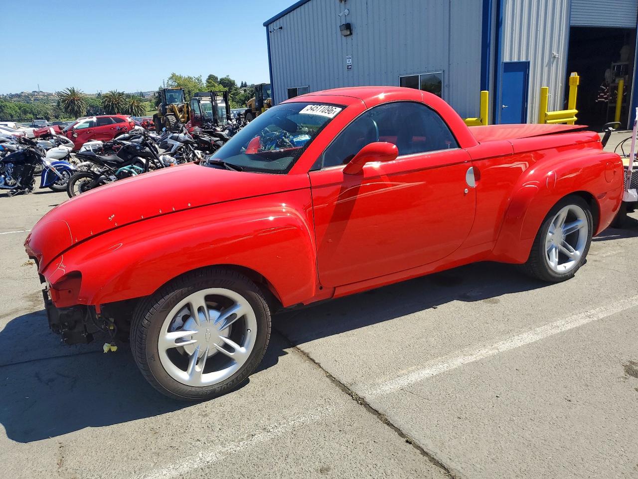 2004 Chevrolet Ssr Red vin: 1GCES14P34B104232