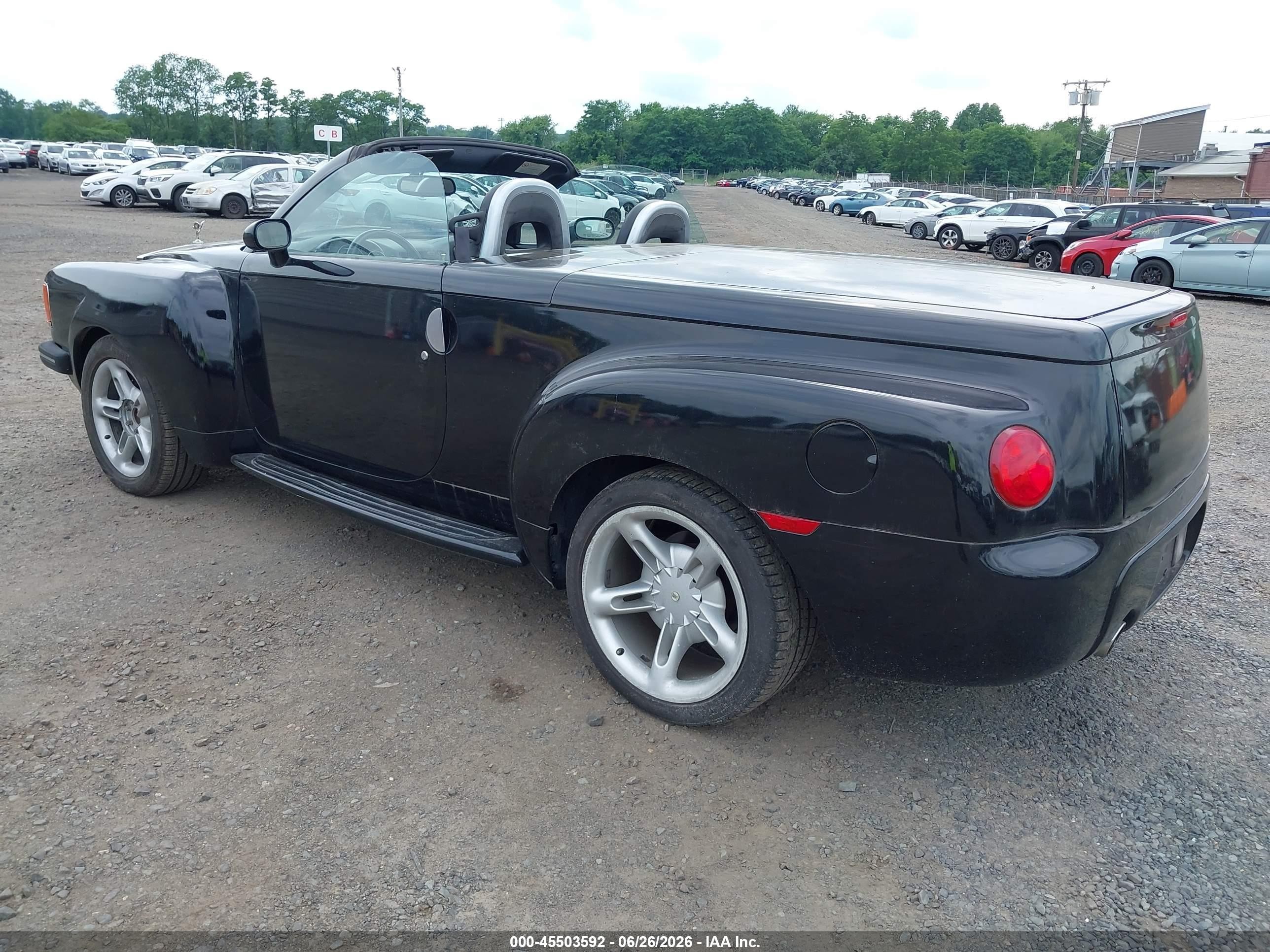 2004 Chevrolet Ssr   Black vin: 1GCES14P54B108380