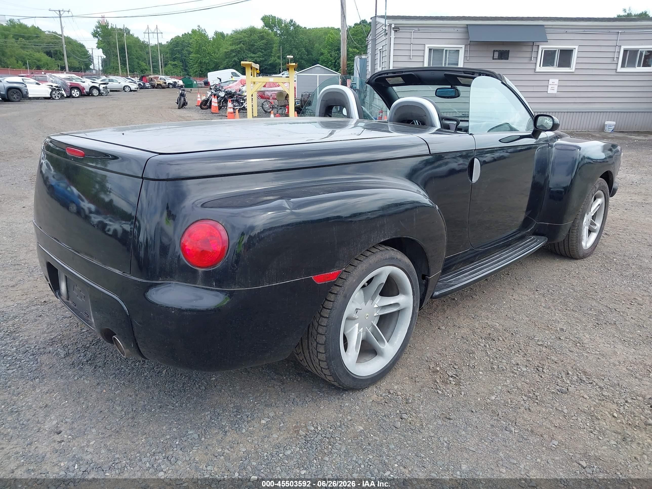 2004 Chevrolet Ssr   Black vin: 1GCES14P54B108380