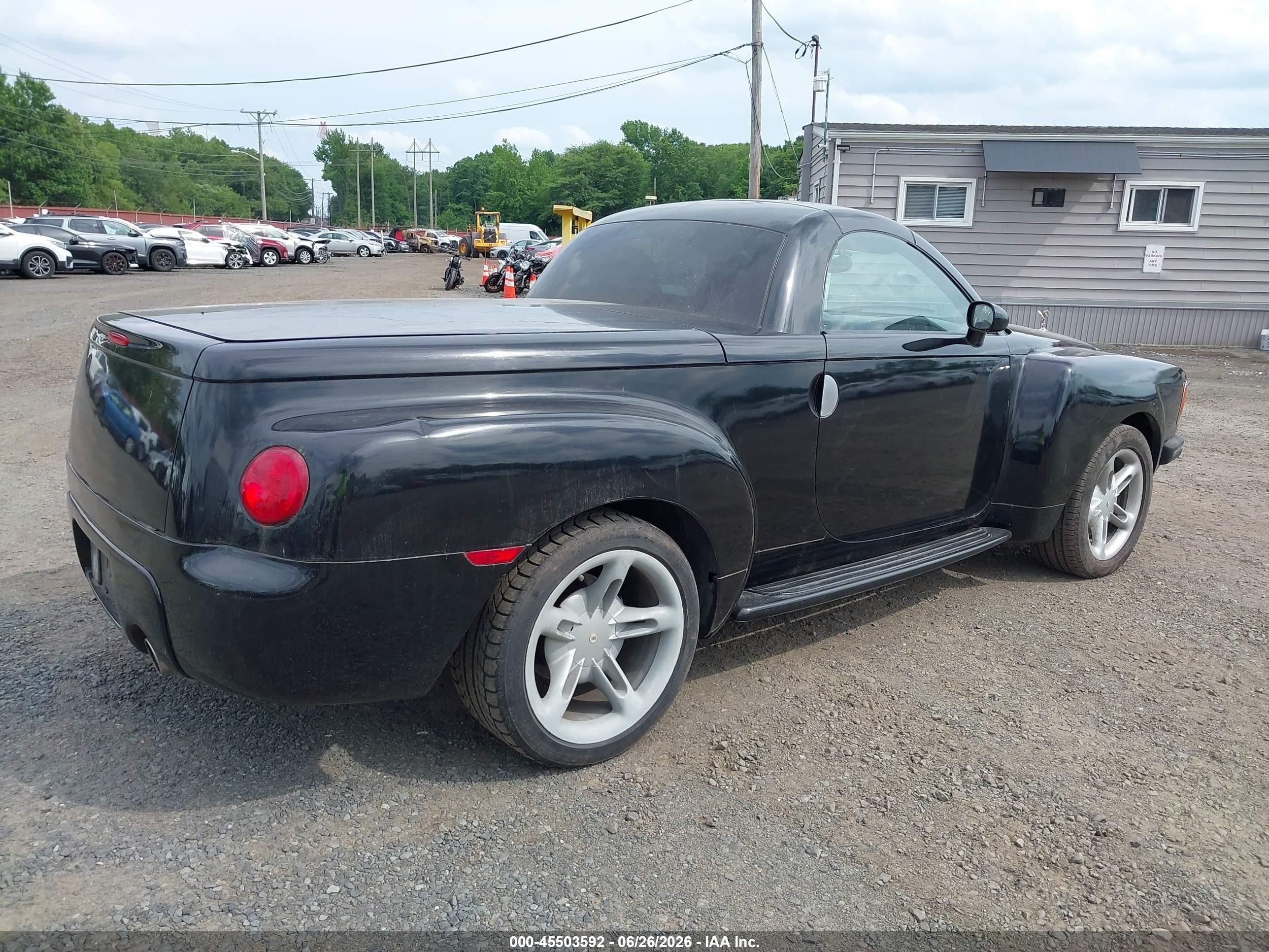 2004 Chevrolet Ssr   Black vin: 1GCES14P54B108380