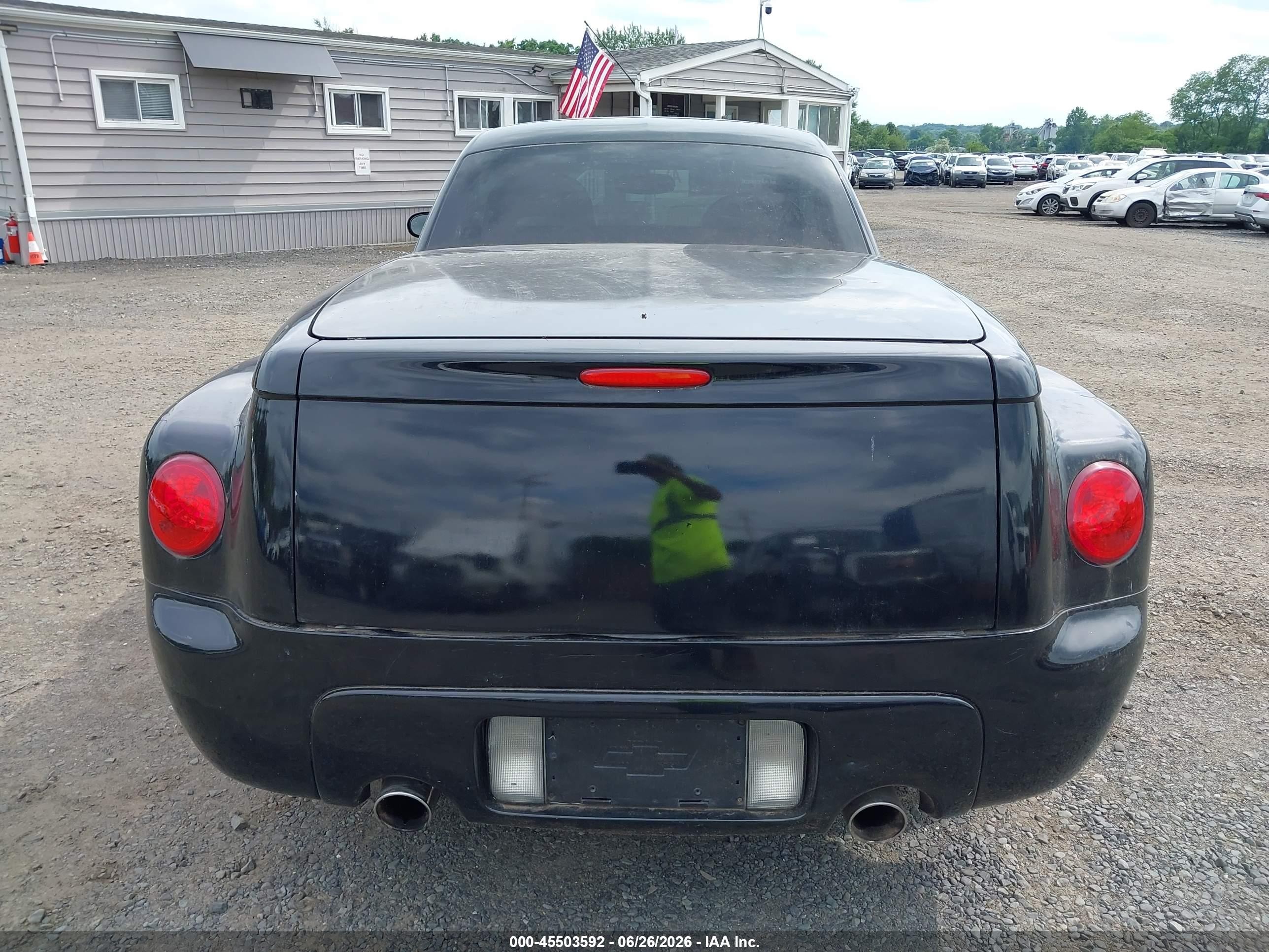 2004 Chevrolet Ssr   Black vin: 1GCES14P54B108380