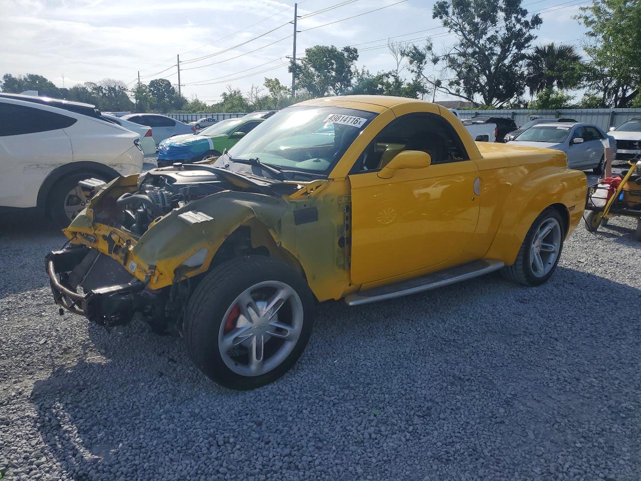 2003 Chevrolet Ssr Желтый vin: 1GCES14P63B100691